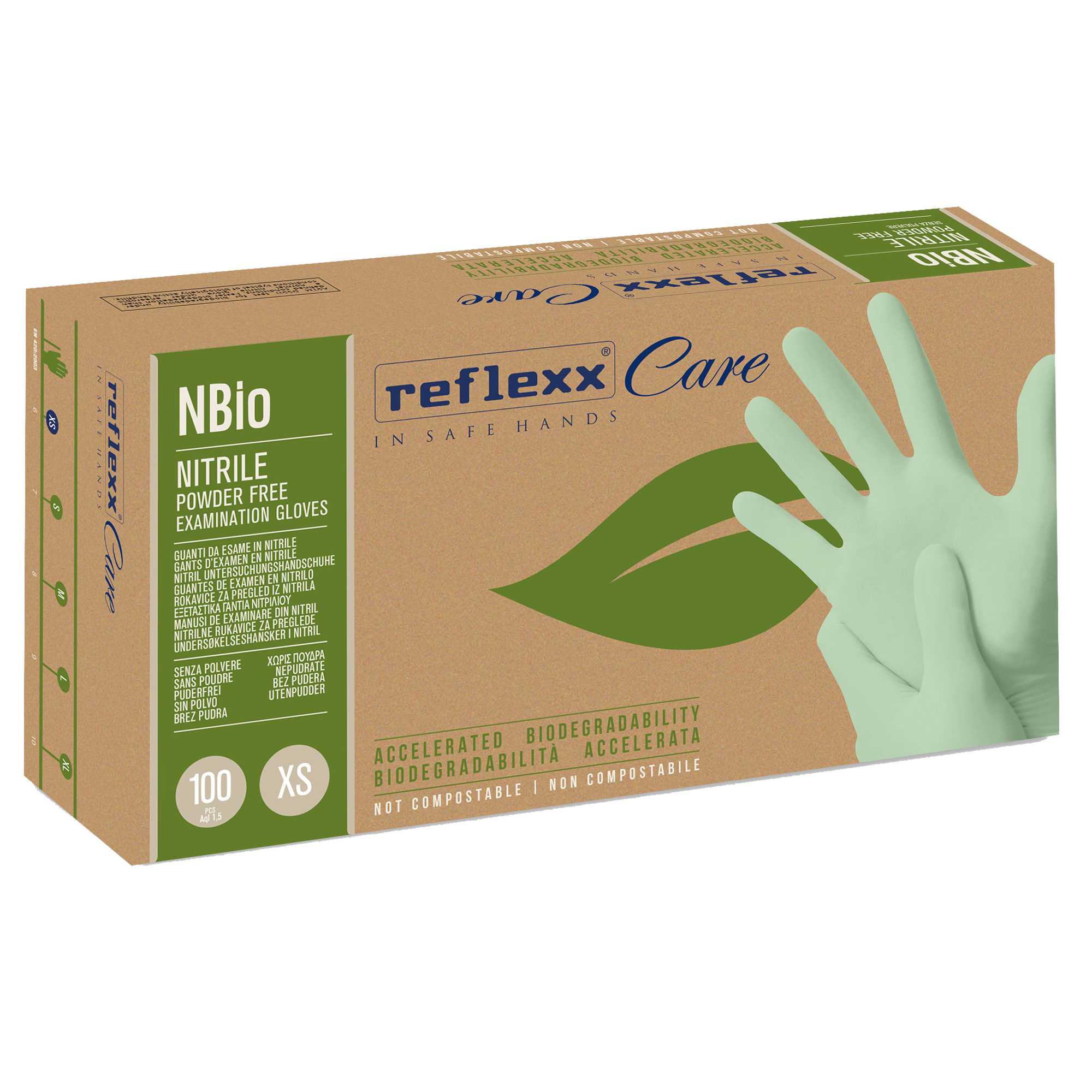 Guanti in nitrile bio - taglia XS - …