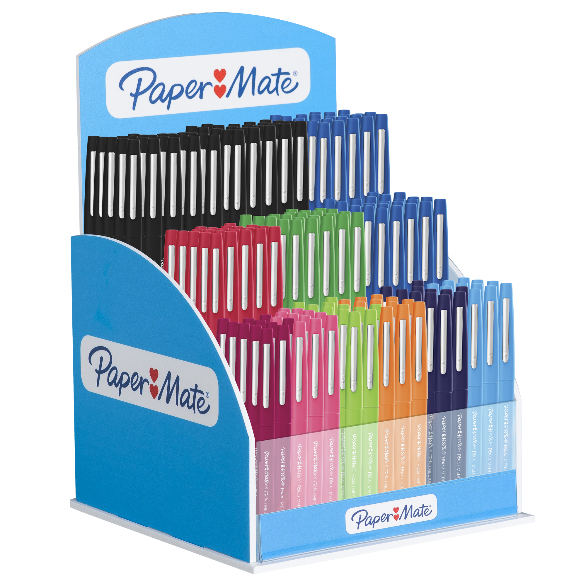 Pennarello Flair - colori assortiti - Papermate - expo 168 pezzi