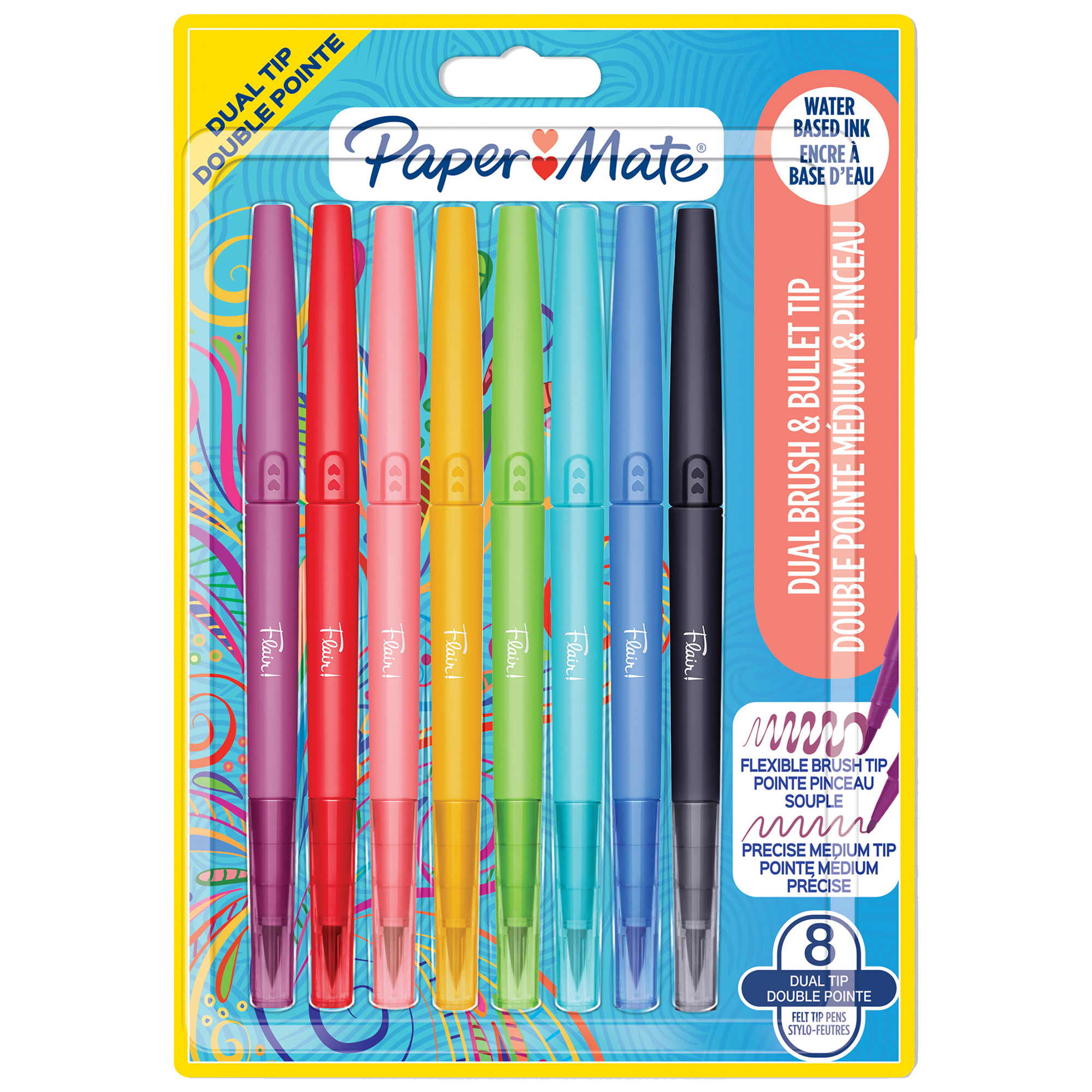 Pennarello Flair Dual Tip - colori assortiti - …