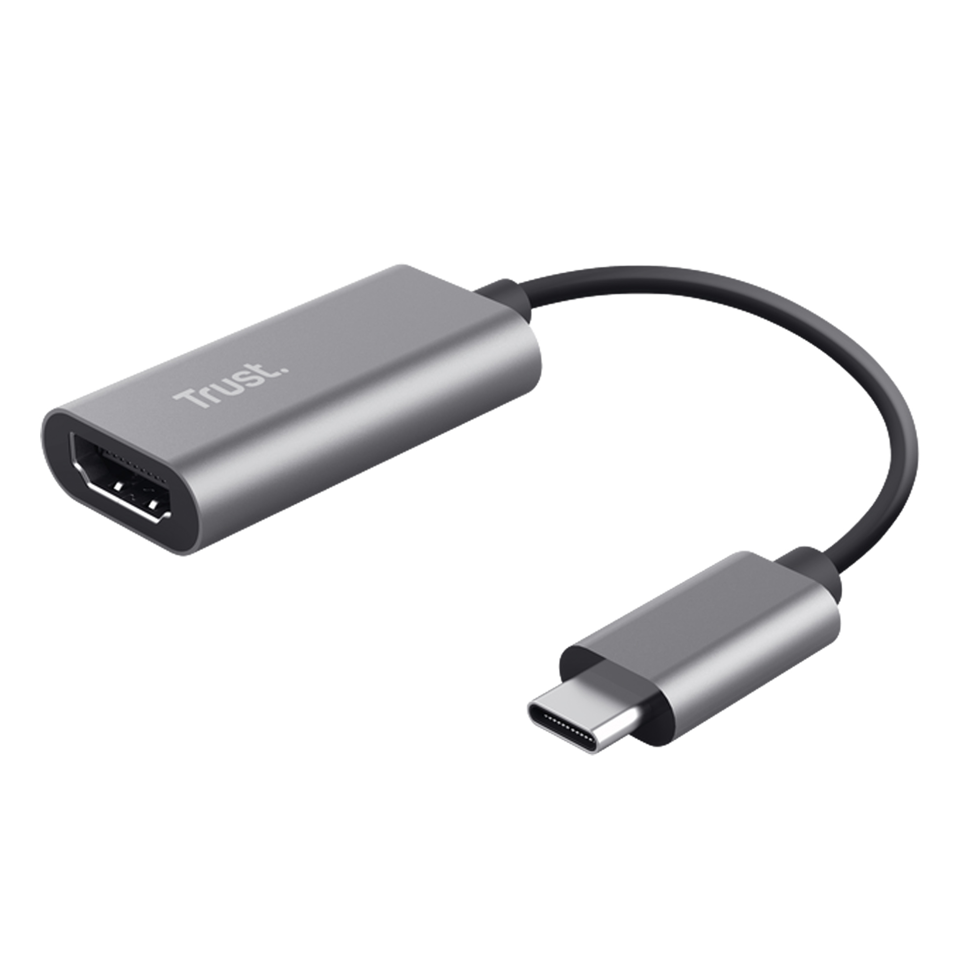 Trust Dalyx - Adattatore video - HDMI femmina a USB-C maschio - 20 cm - supporto 4K, supporto 1080p