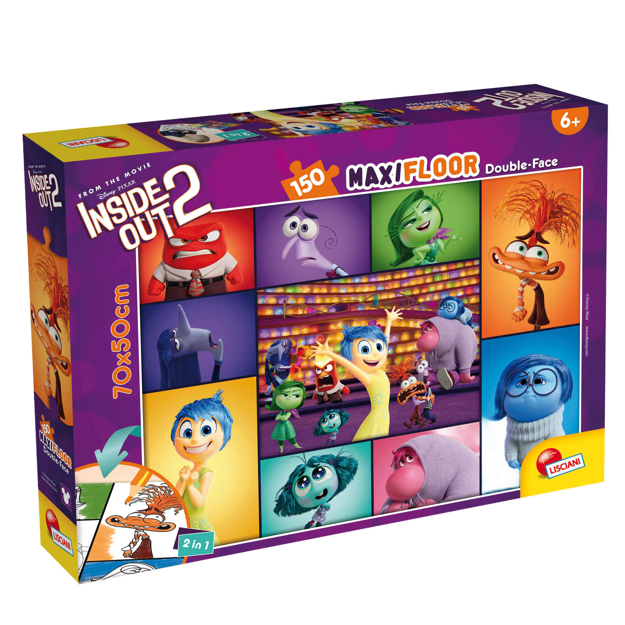 Puzzle maxi "Disney Inside Out 2" - 150 …