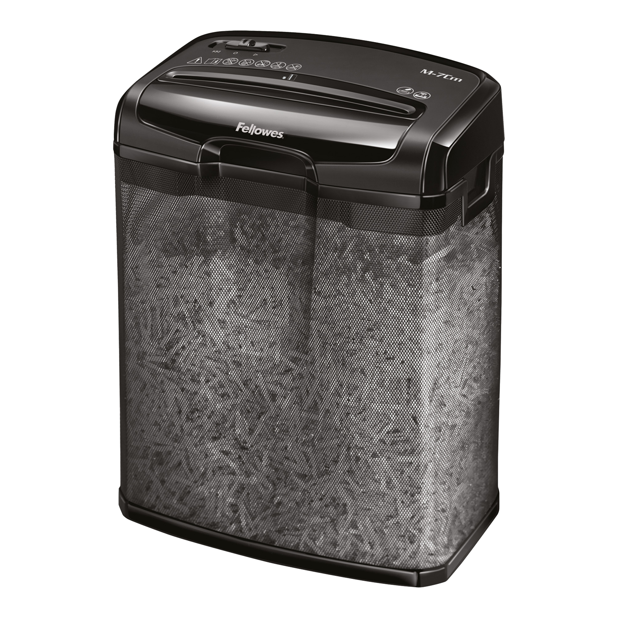 Fellowes M-7Cm - Distruggidocumenti - taglio incrociato - 4 x 35 mm - P-4, T-4