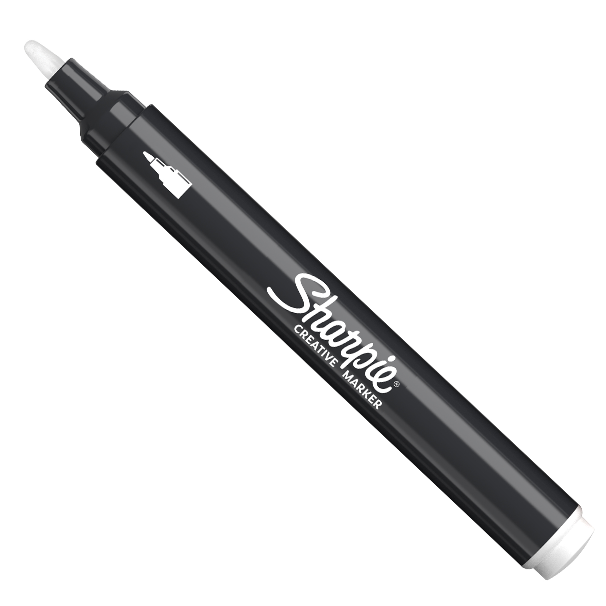 Sharpie 2218126, 1 pz, Bianco, Nero, Rotondo