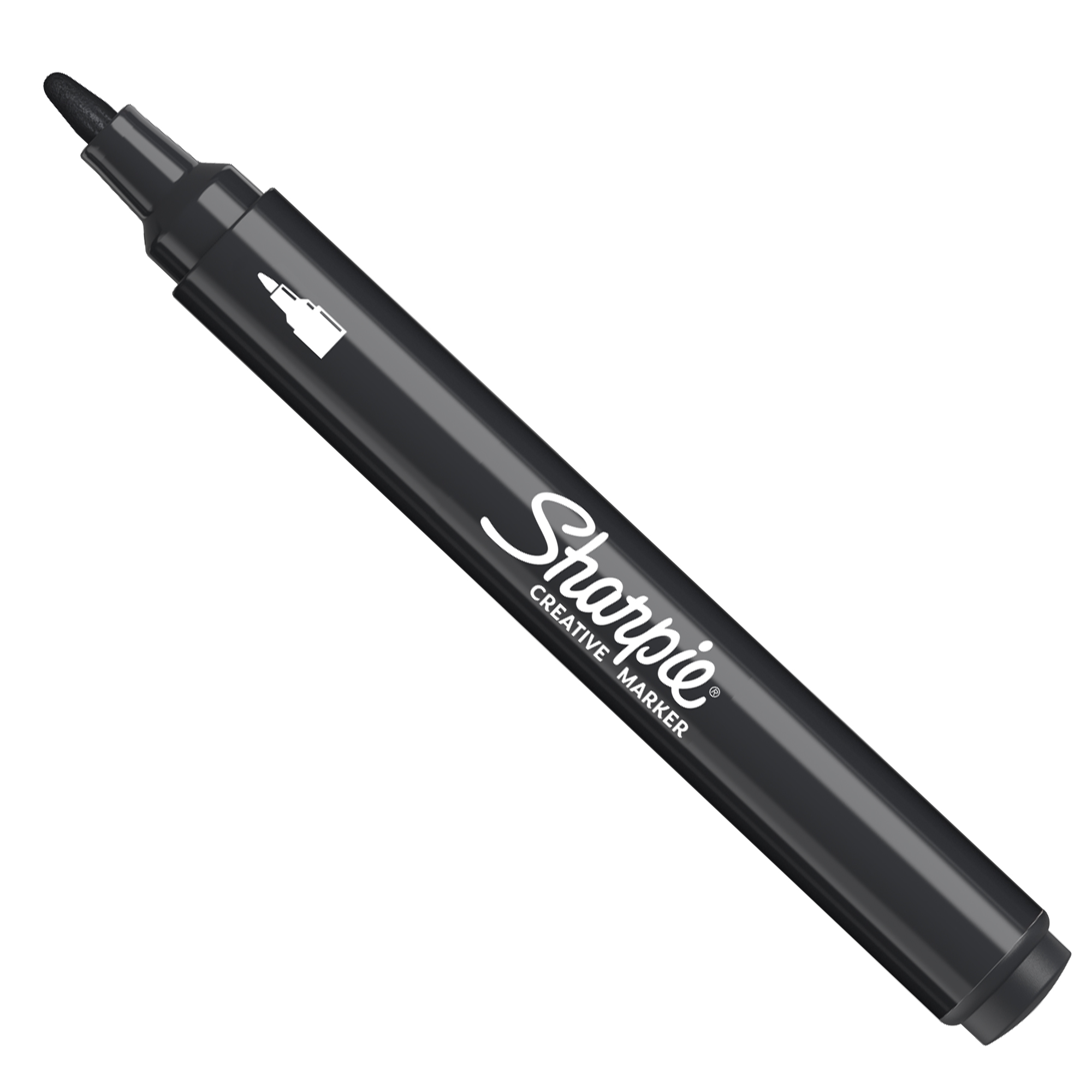 Sharpie 2218123, 1 pz, Nero, Rotondo, Inchiostro a base acrilica