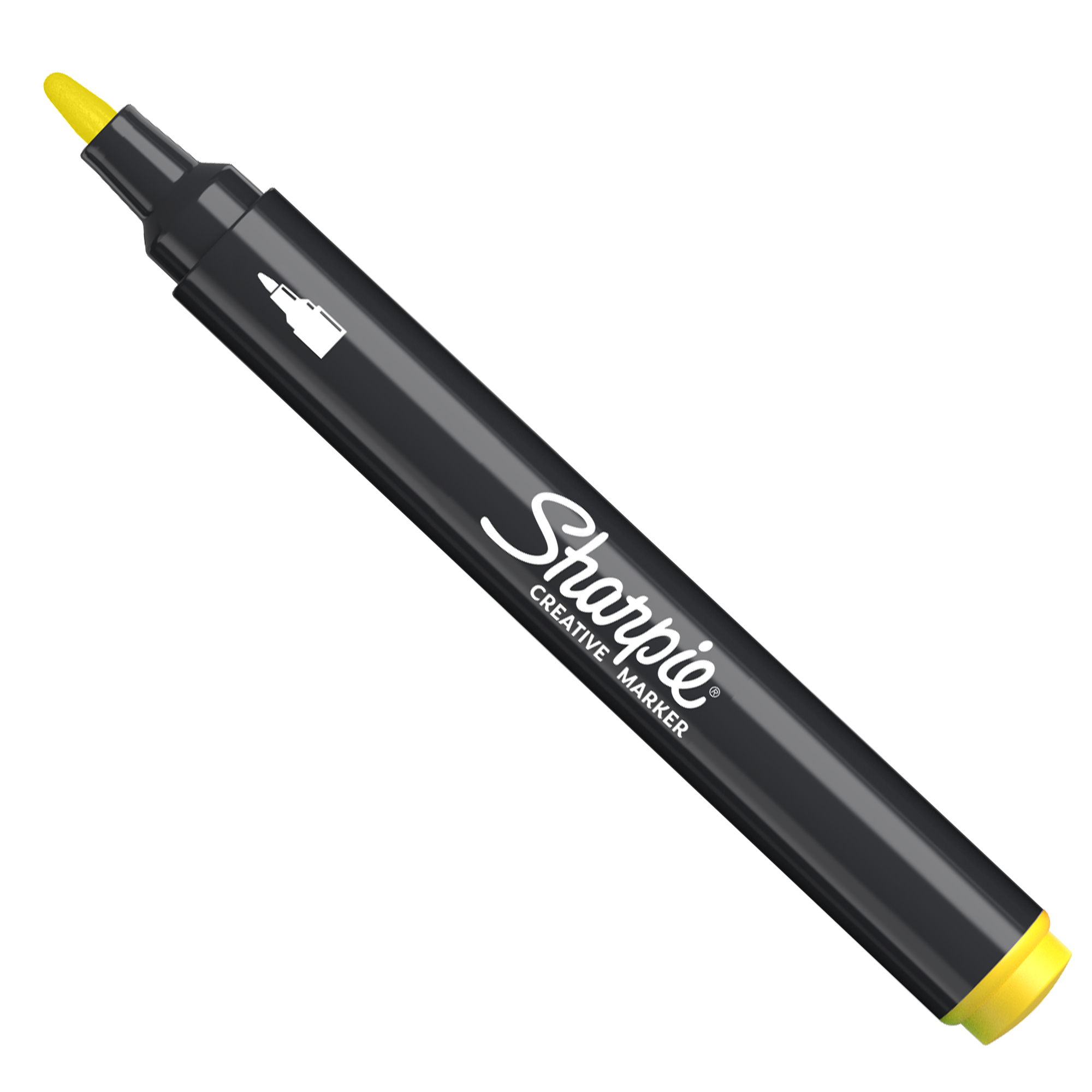 Sharpie 2218063, 1 pz, Giallo, Rotondo, Inchiostro a base acrilica