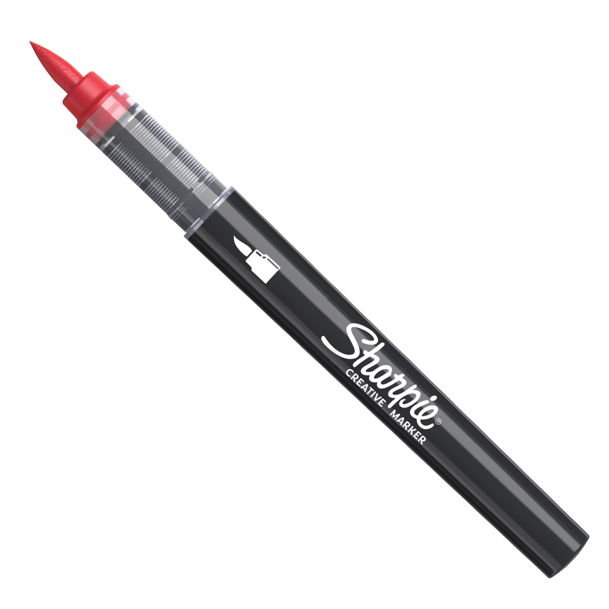 SHARPIE ACRYLIC CREATIVE MARKER PUNTA A PENNELLO - RED