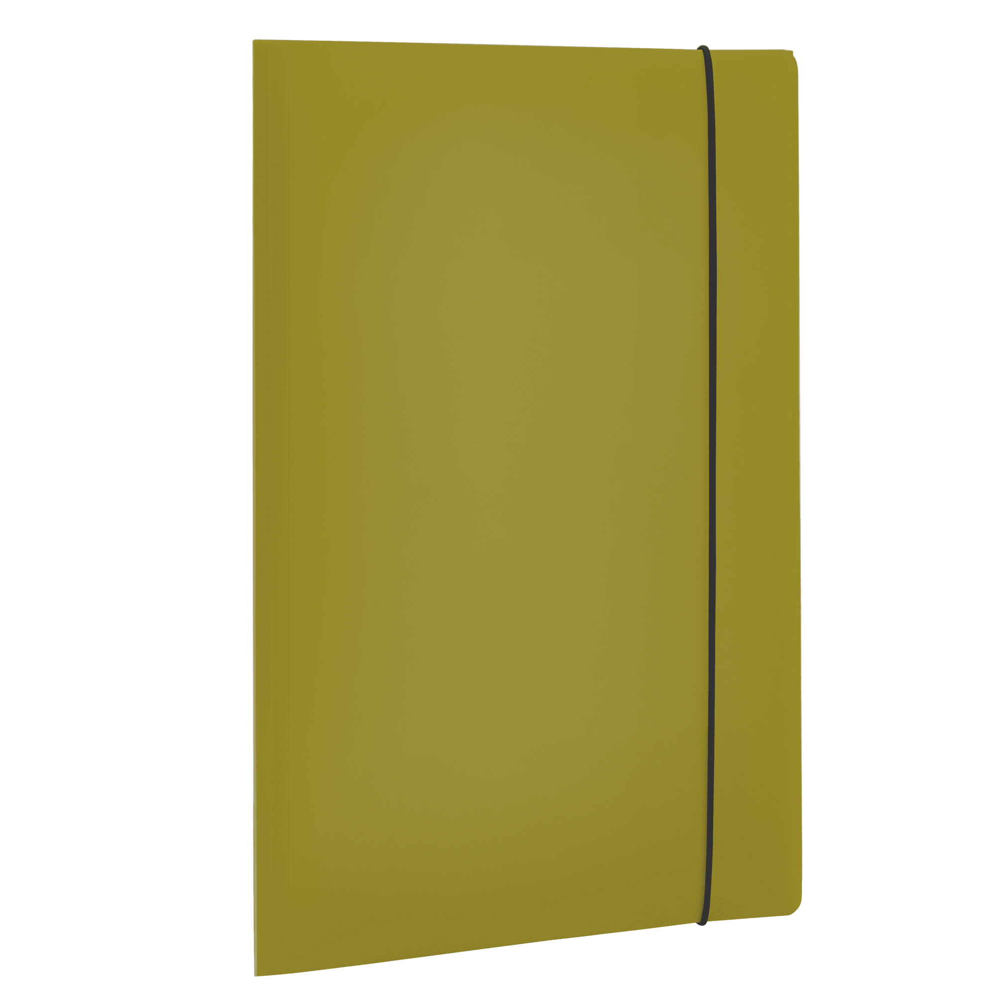 Cartella 3 lembi con elastico HOLOS - A4 - PP - verde - Fellowes