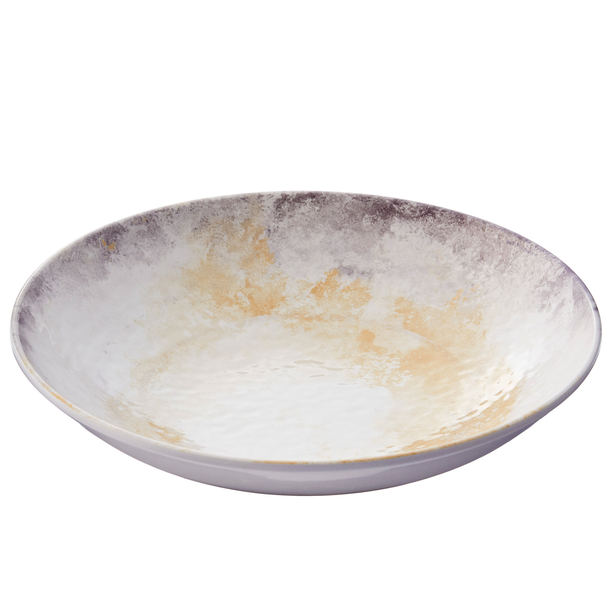 Piatto fondo Linea Galassia D24x5cm melamina Leone