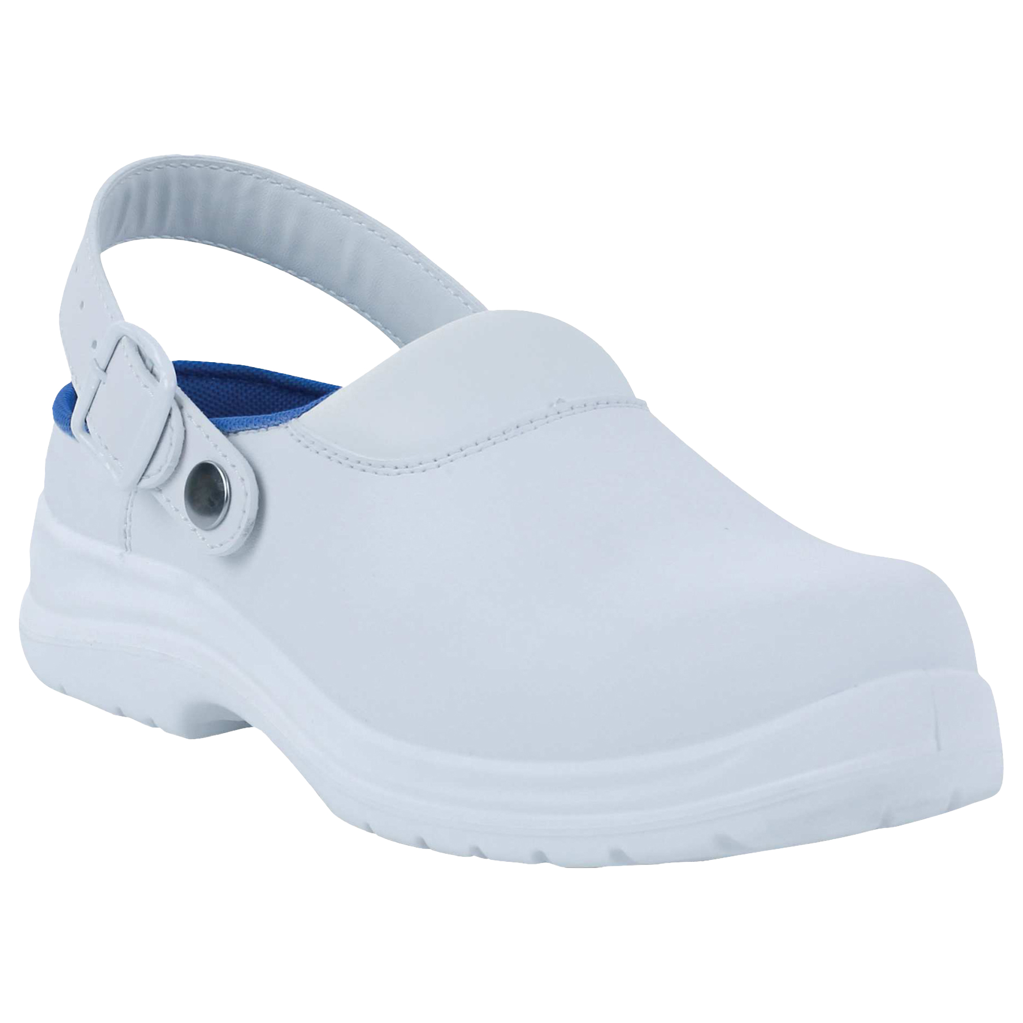 Calzatura sabot Maubec 4 SB FO EA SR - microfibra - numero 36 - bianco - Deltaplus