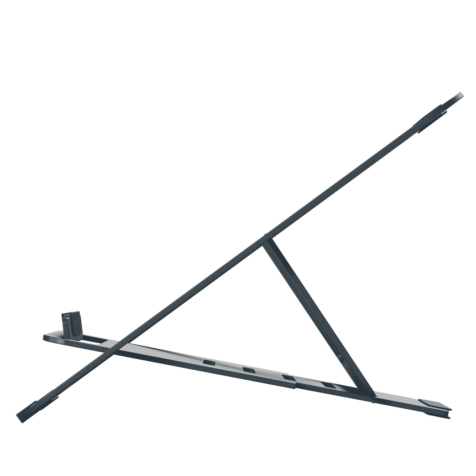 Supporto notebook - regolabile ultrapiatto - grigio scuro …