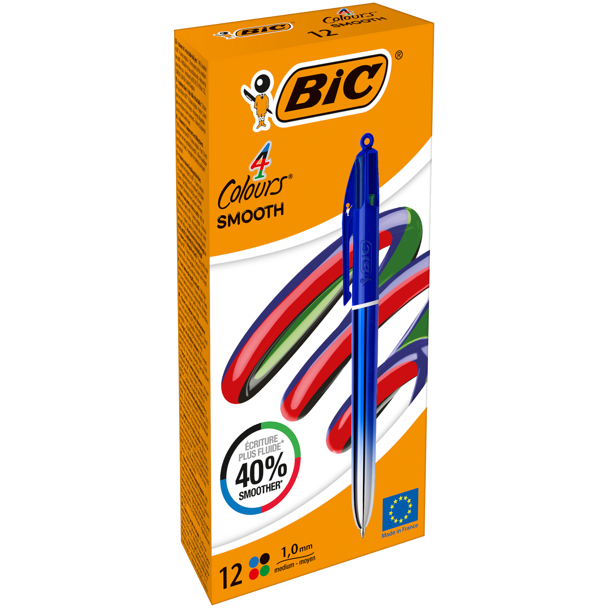 Penna sfera a scatto 4 Colori Smooth - …