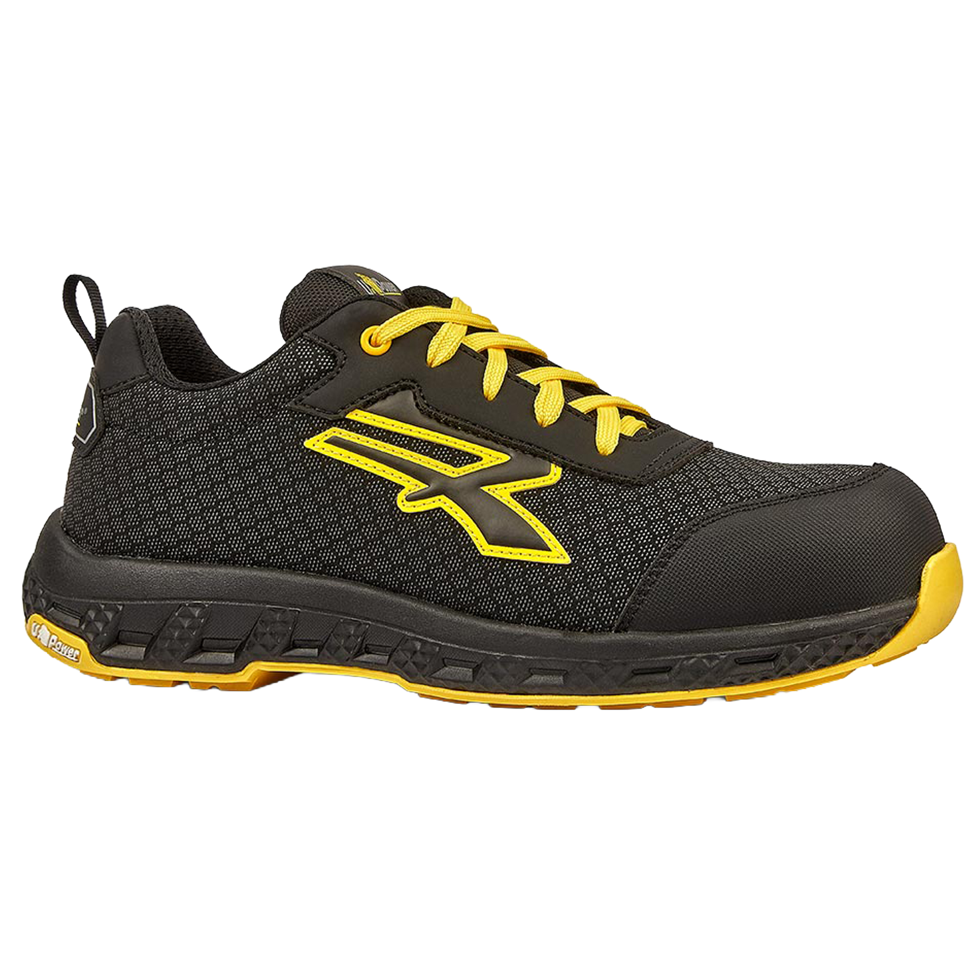 Calzatura di sicurezza Maverick Red Ego S3S ESD - numero 37 - nero/giallo - U-Power
