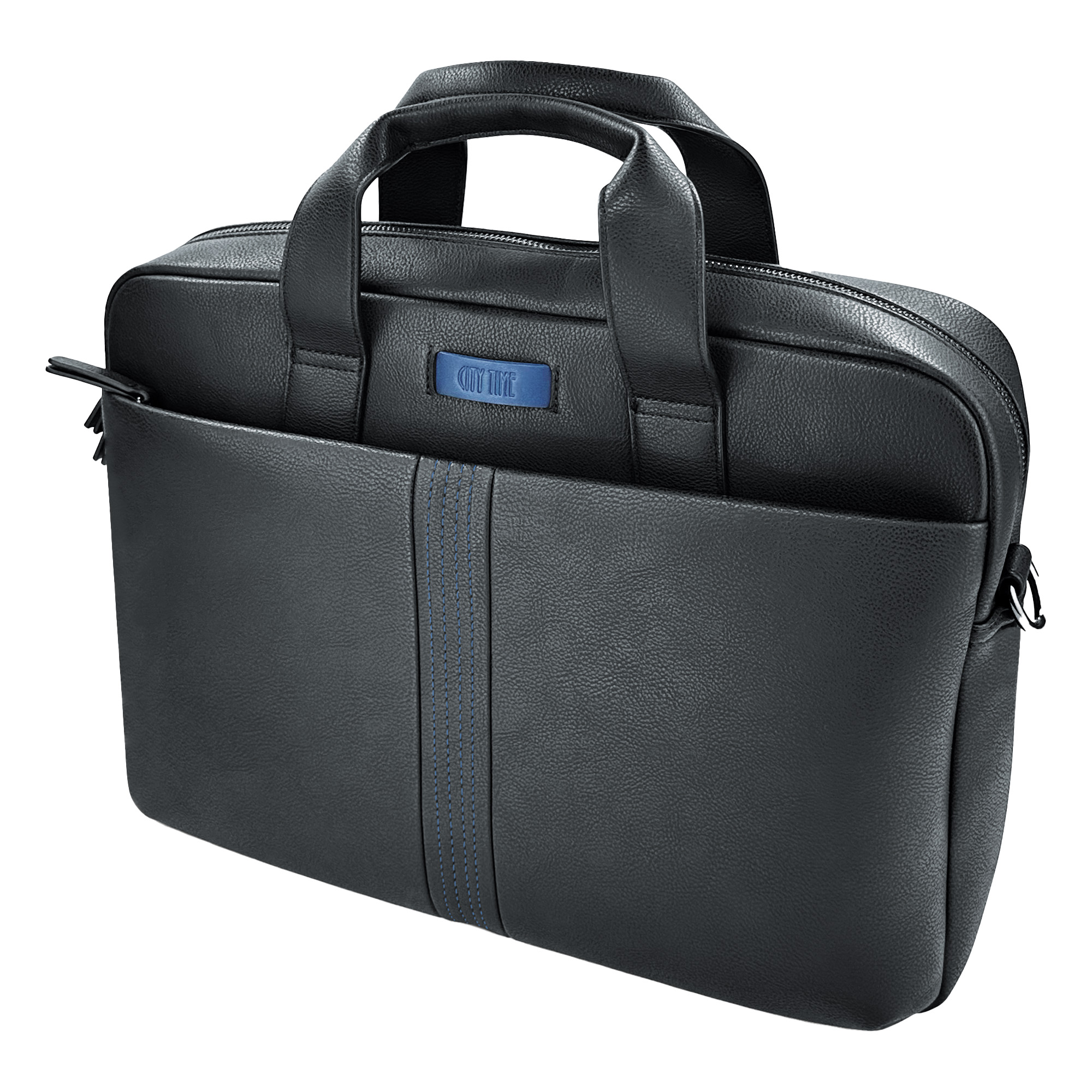 Cartella Blackform porta notebook 15.6'' ecopelle nero City …