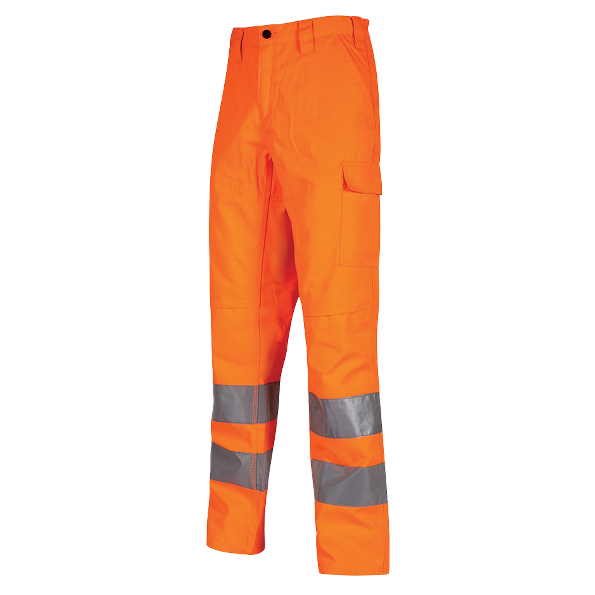 Pantaloni alta visibilità Vega - taglia XXL - arancio fluo - U-Power
