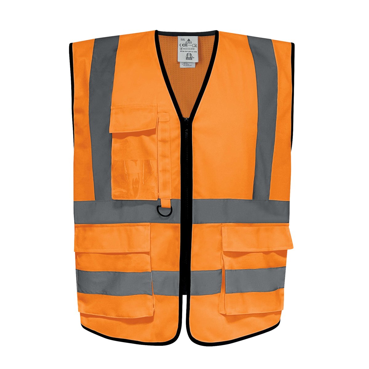 Gilet alta visibilità GILPOCK - poliestere riciclato - …
