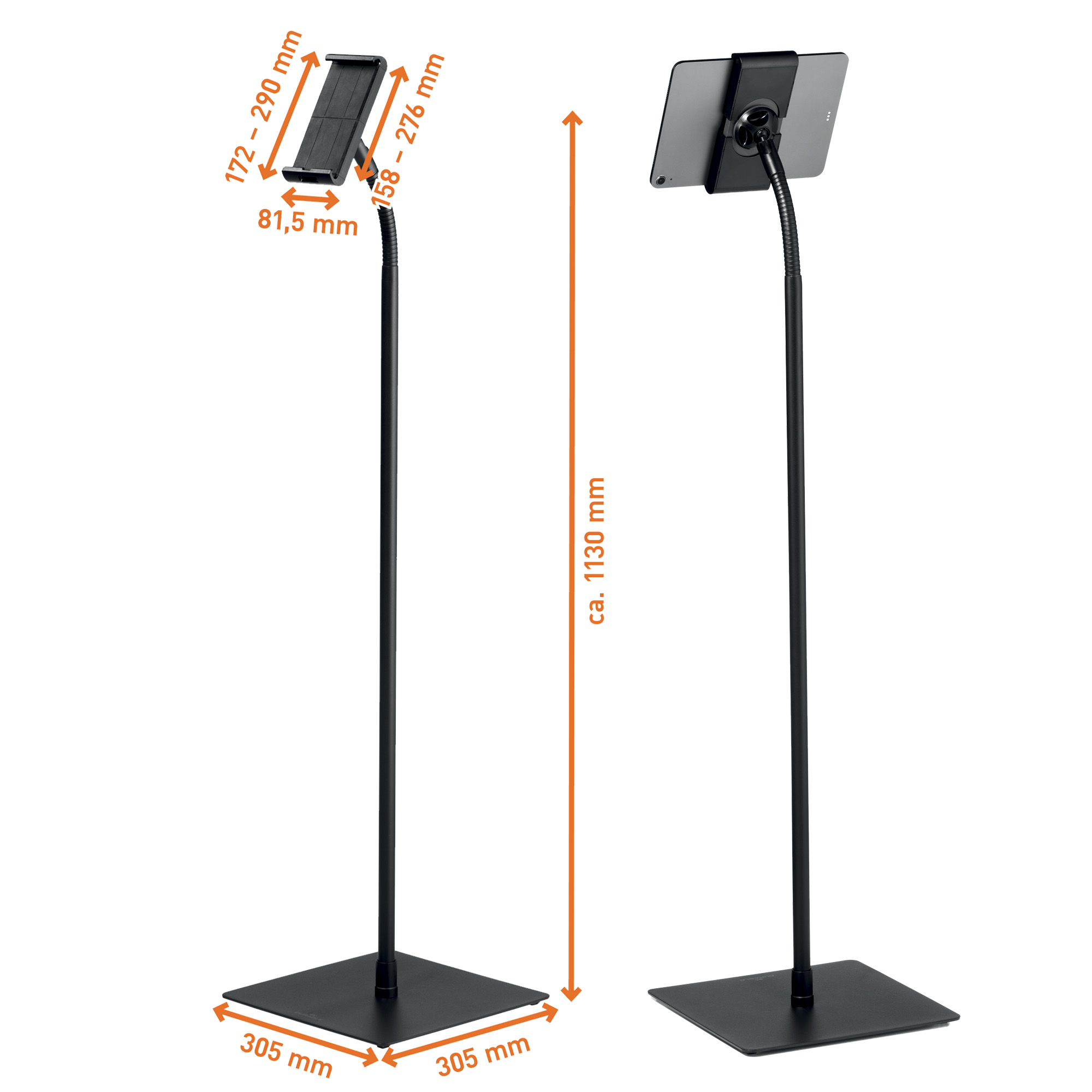 Supporto per tablet da pavimento TOUGH FLOOR Durable