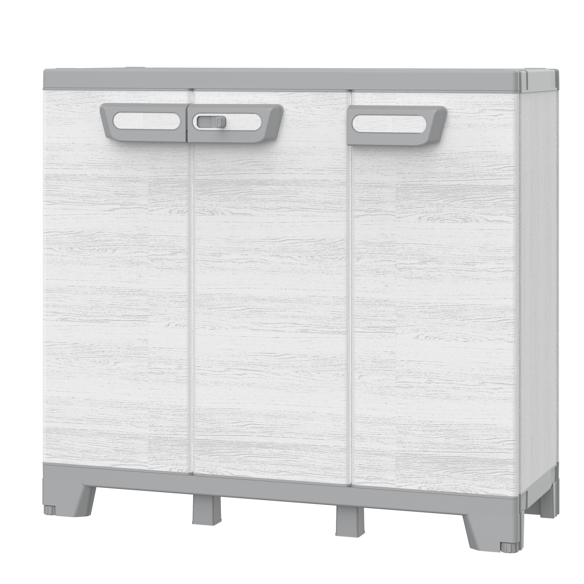 Armadio 3 ante CAB102B sequoia grigio Terry