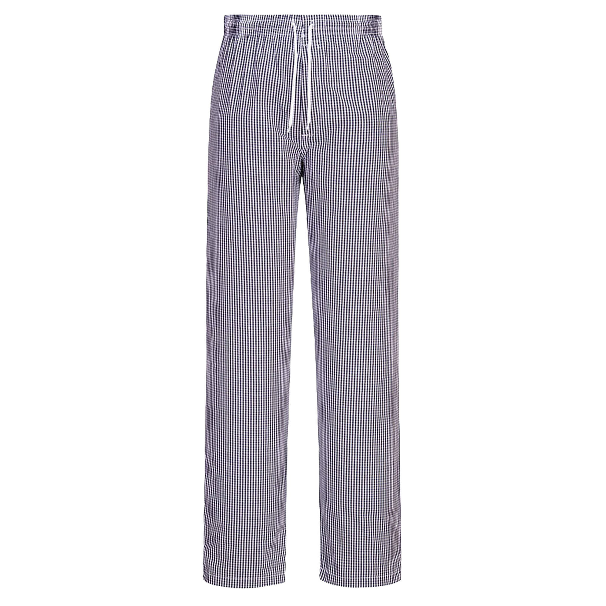 Pantaloni da cuoco Bromley tg M quadretti neri Portwest