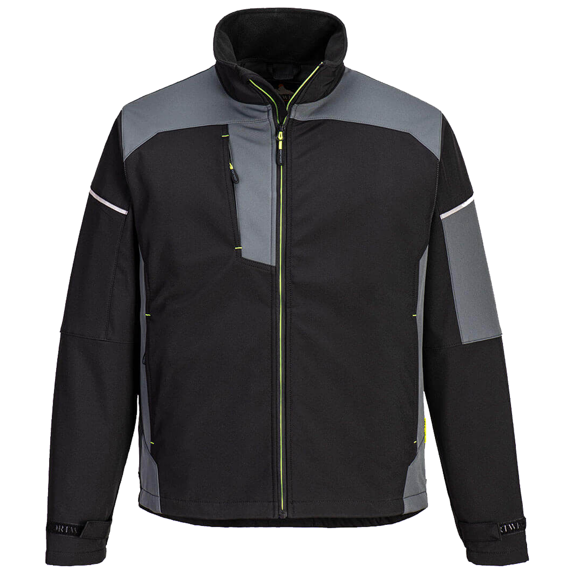 Giacca da lavoro Softshell Texpel™ Splash Eco - XXL - nero/grigio - Portwest