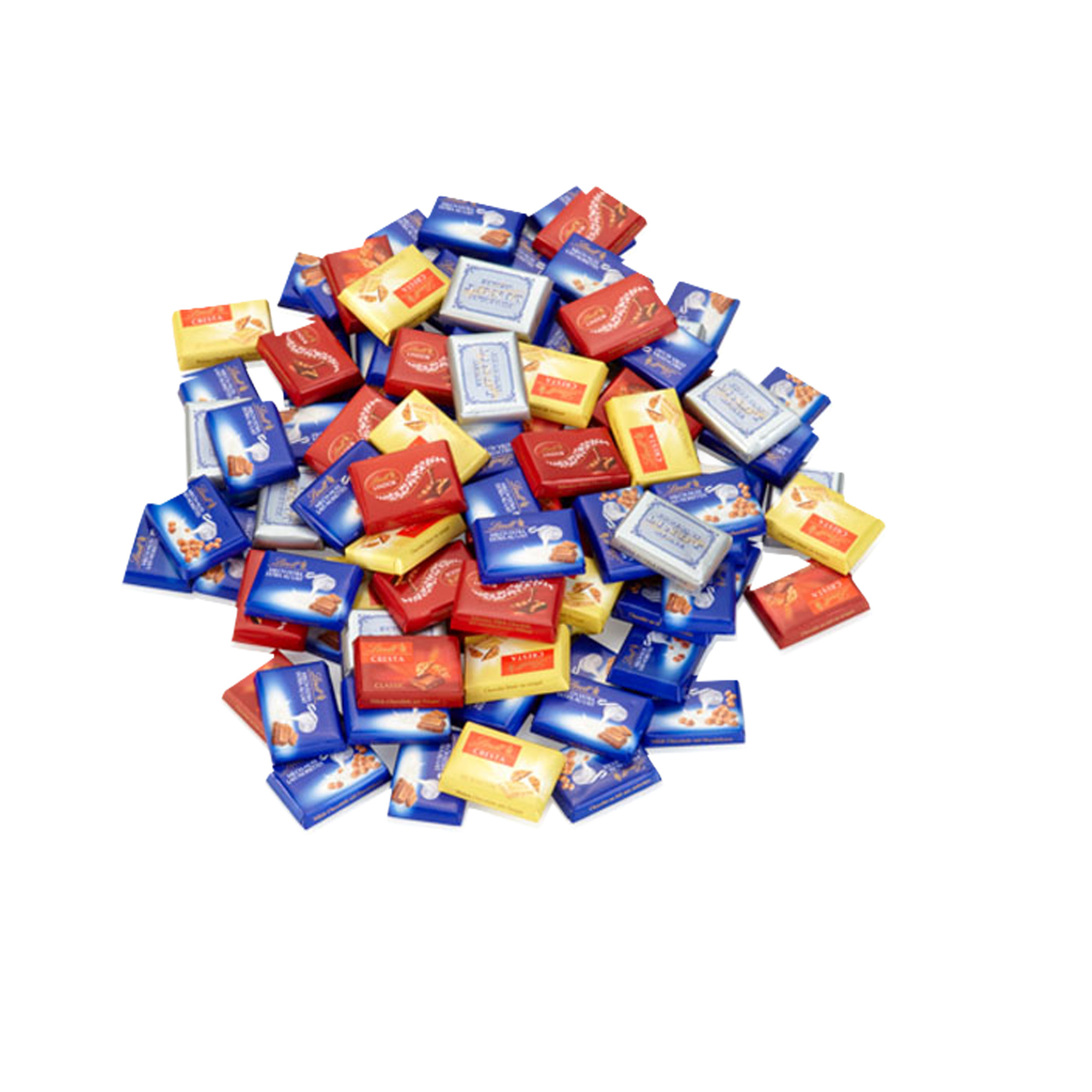 Busta 1kg mini praline assortite Napolitains Lindt - …