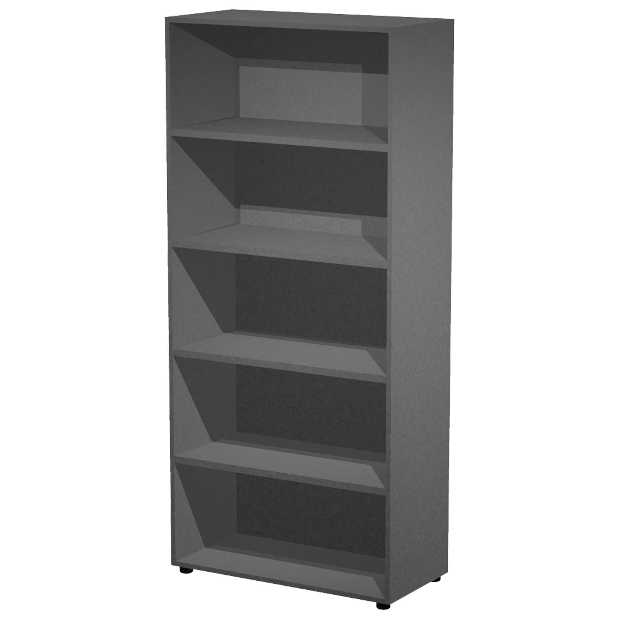 Armadio modulare a giorno 90x44cmxH200cm antracite