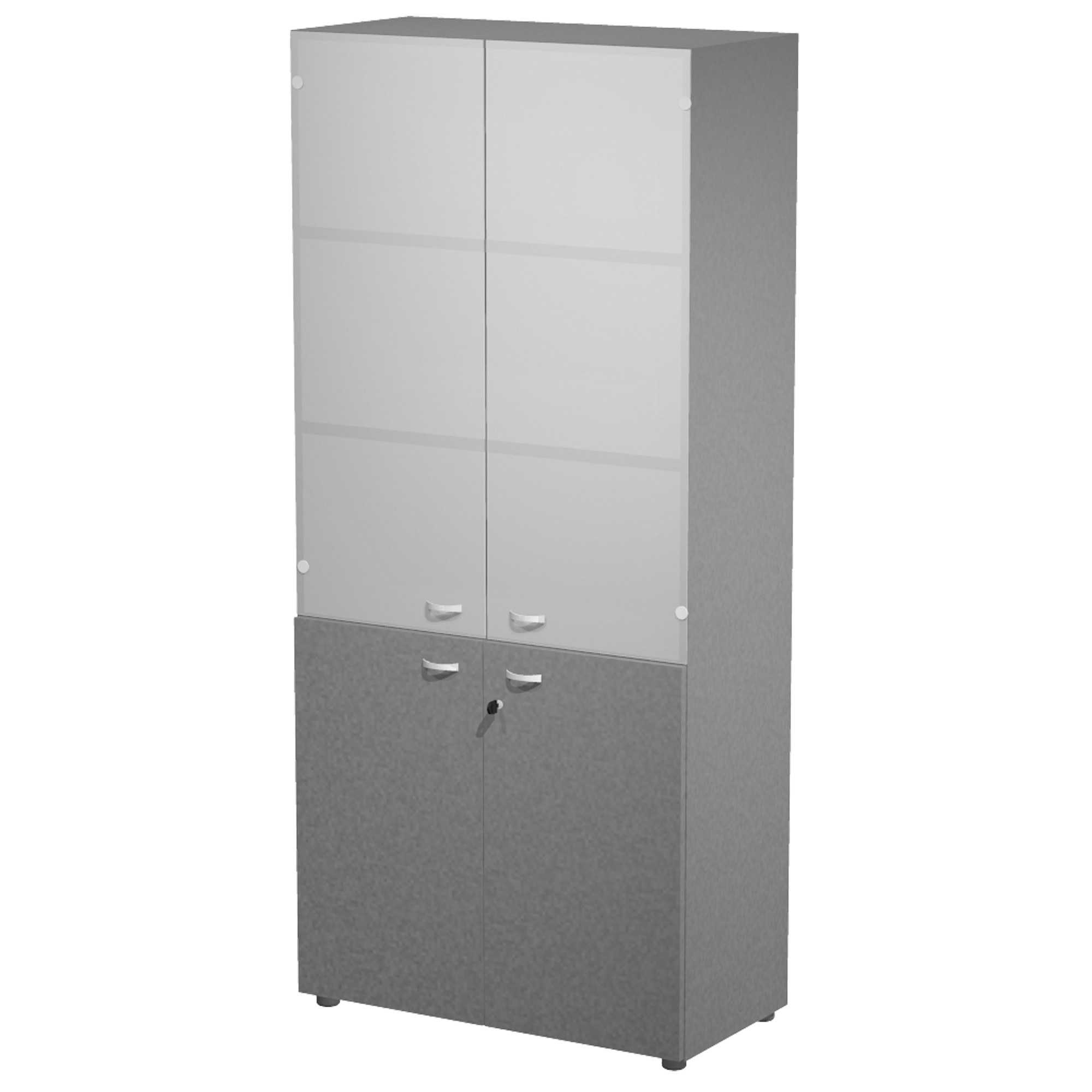 Armadio modulare a 2+2 ante basse 90x45,8cm x …
