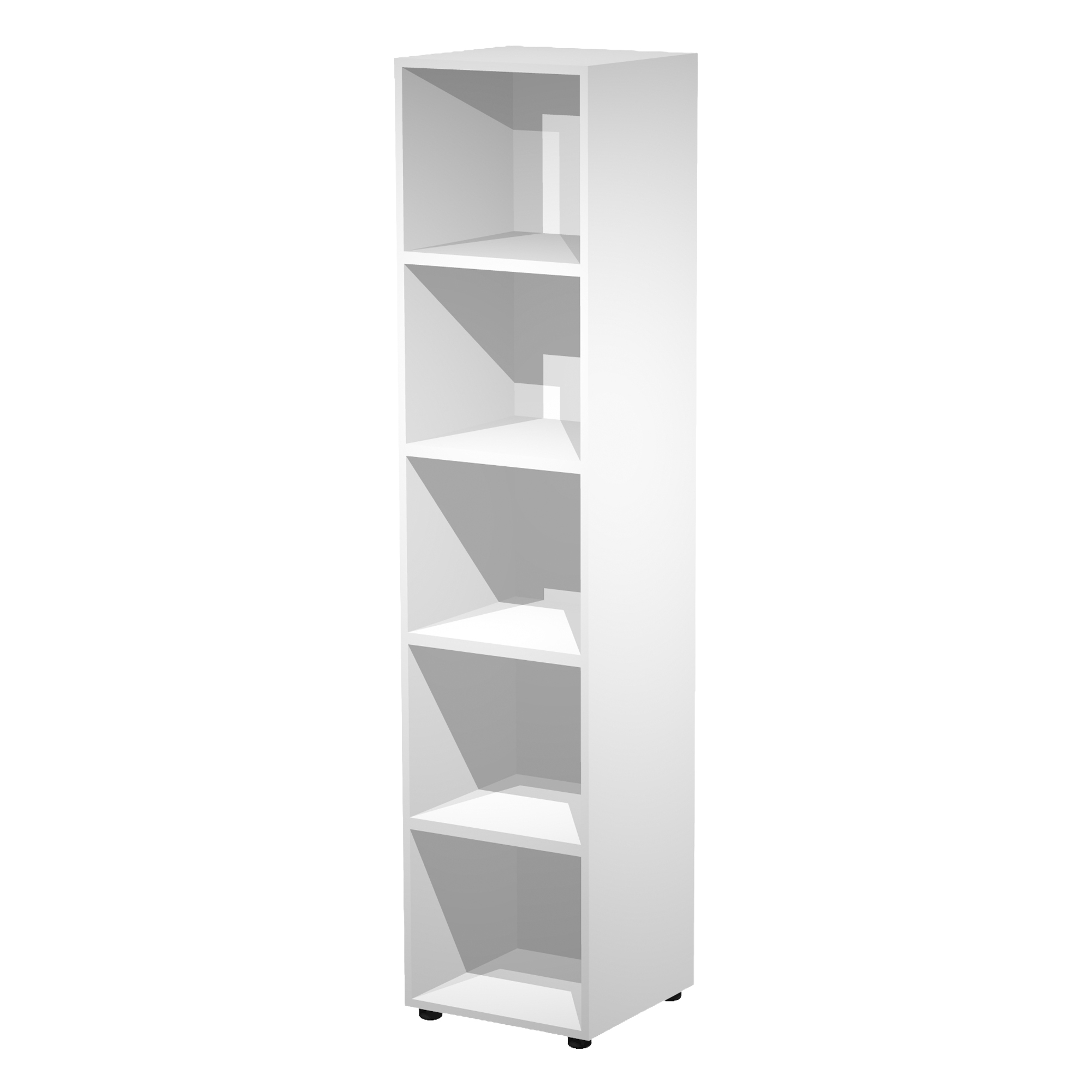 Armadio modulare a giorno 45x44cmxH200cm bianco