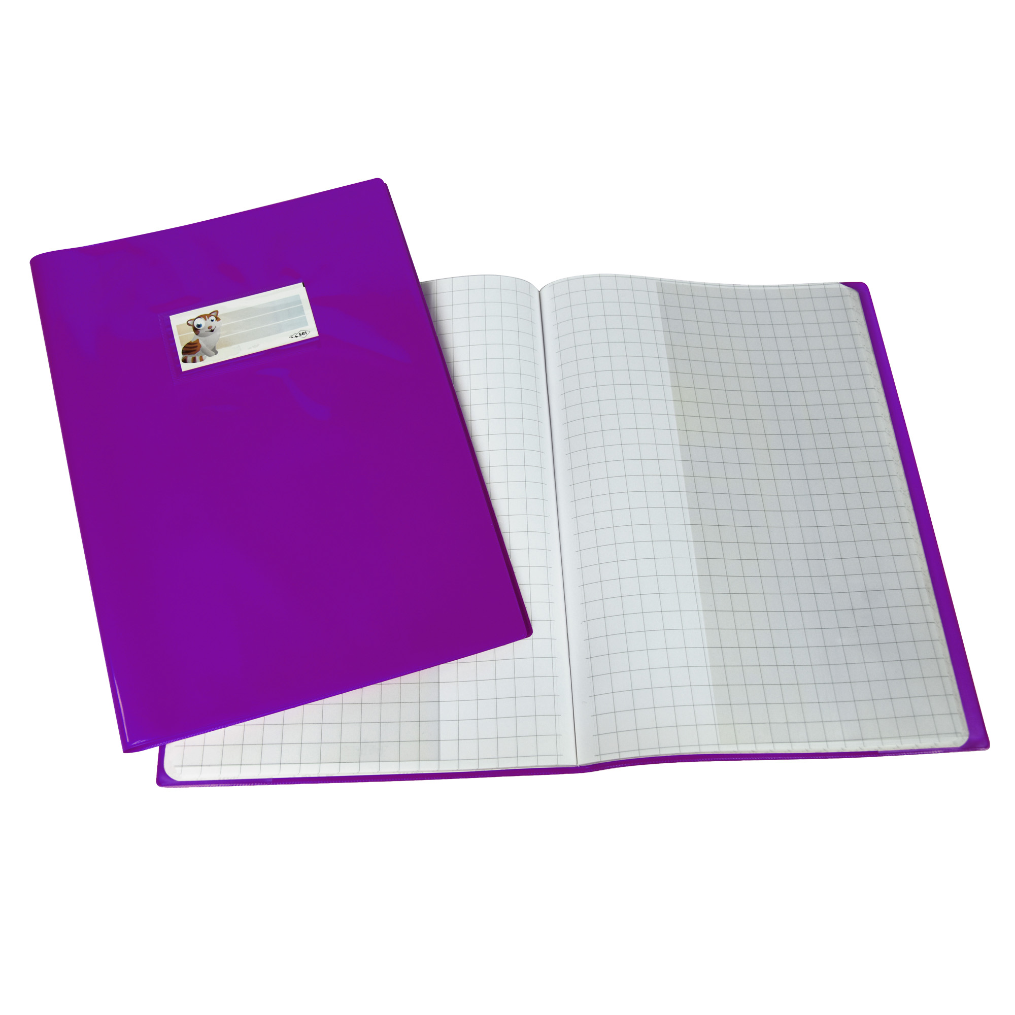 Coprimaxi L F - 21 x 30 cm - PVC - 180 mic - c/alette - laccato - viola - Sei Rota