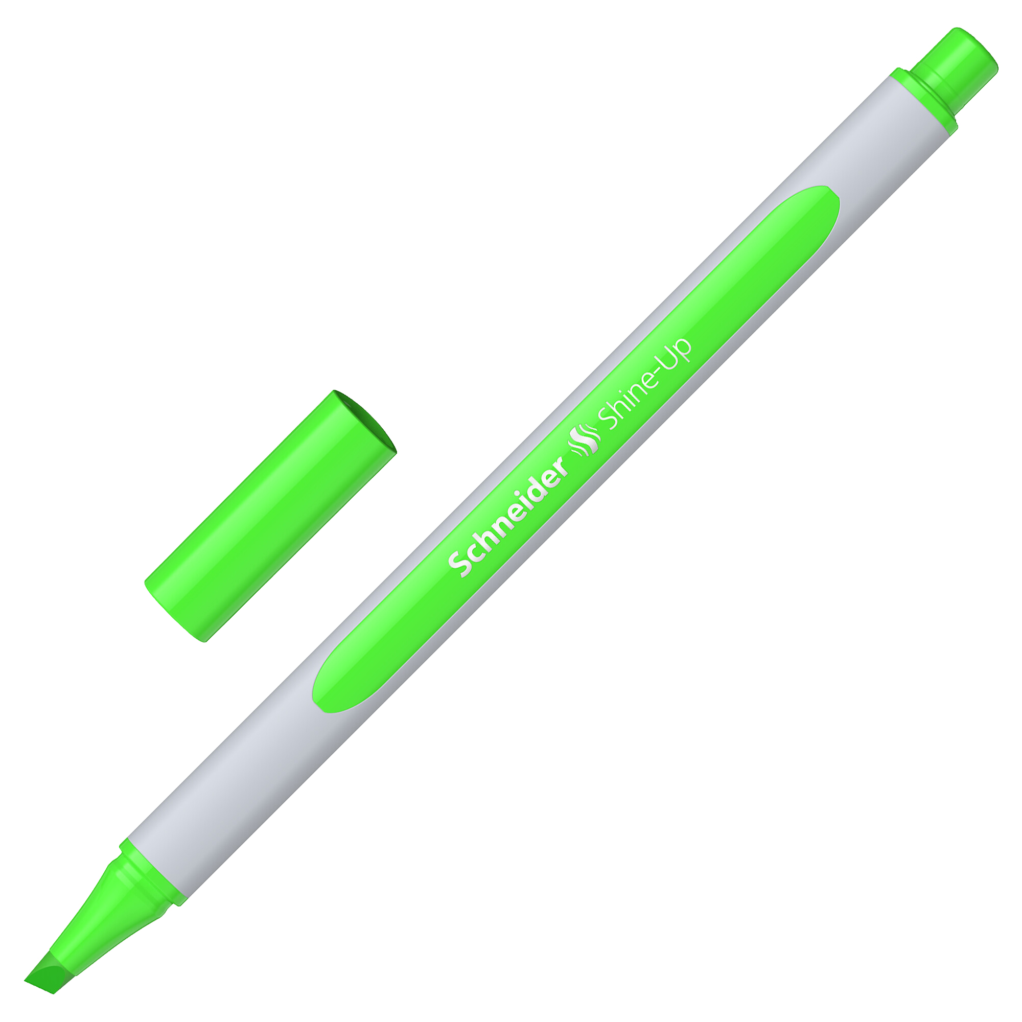 Evidenziatore Shine-Up - punta a scalpello - verde …