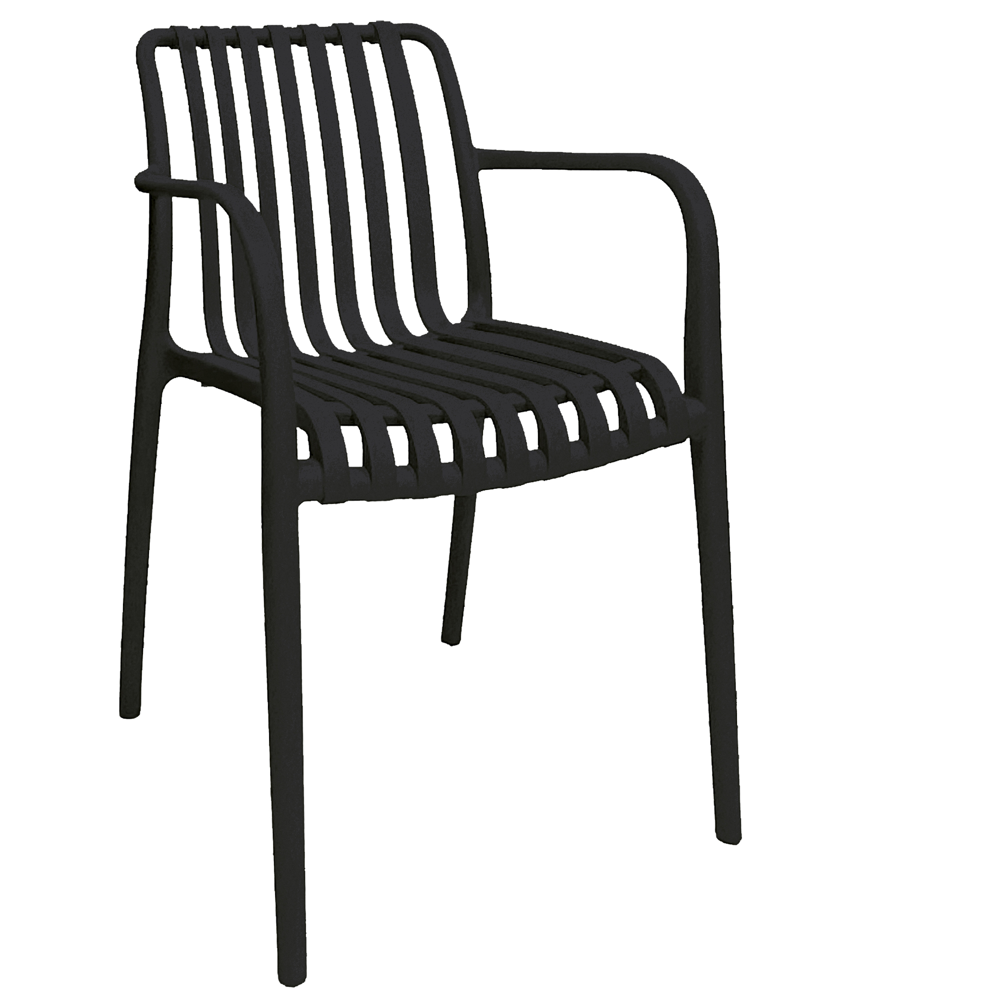 Sedia Nives in PP nero Verdelook