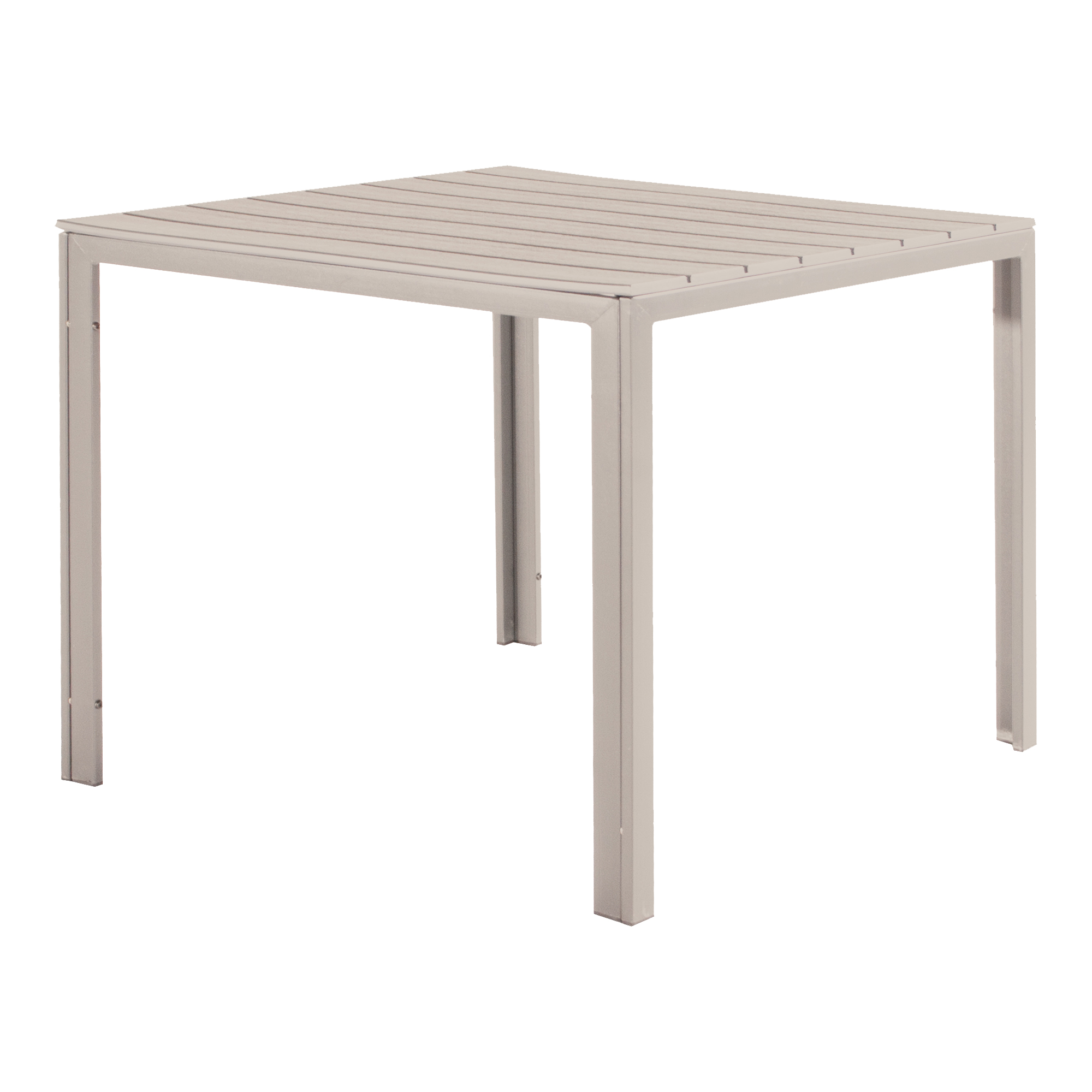 Tavolo Tenerife quadrato 78x78x74cm beige Verdelook