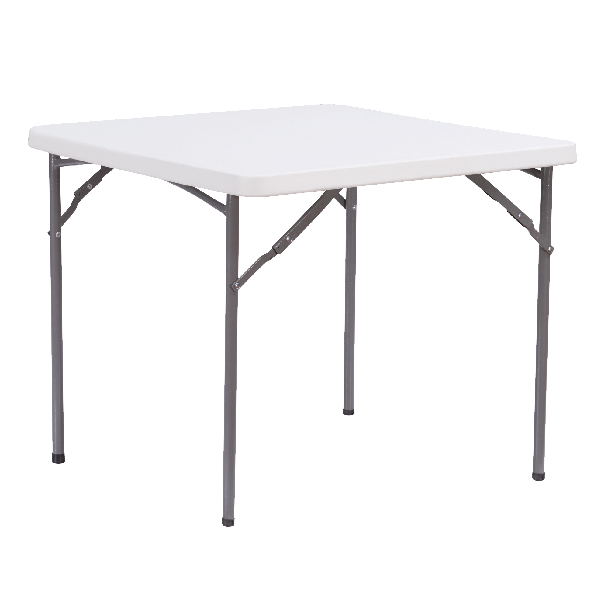 Tavolo Horeca quadrato bianco in HDPE 86x86x74cm Verdelook