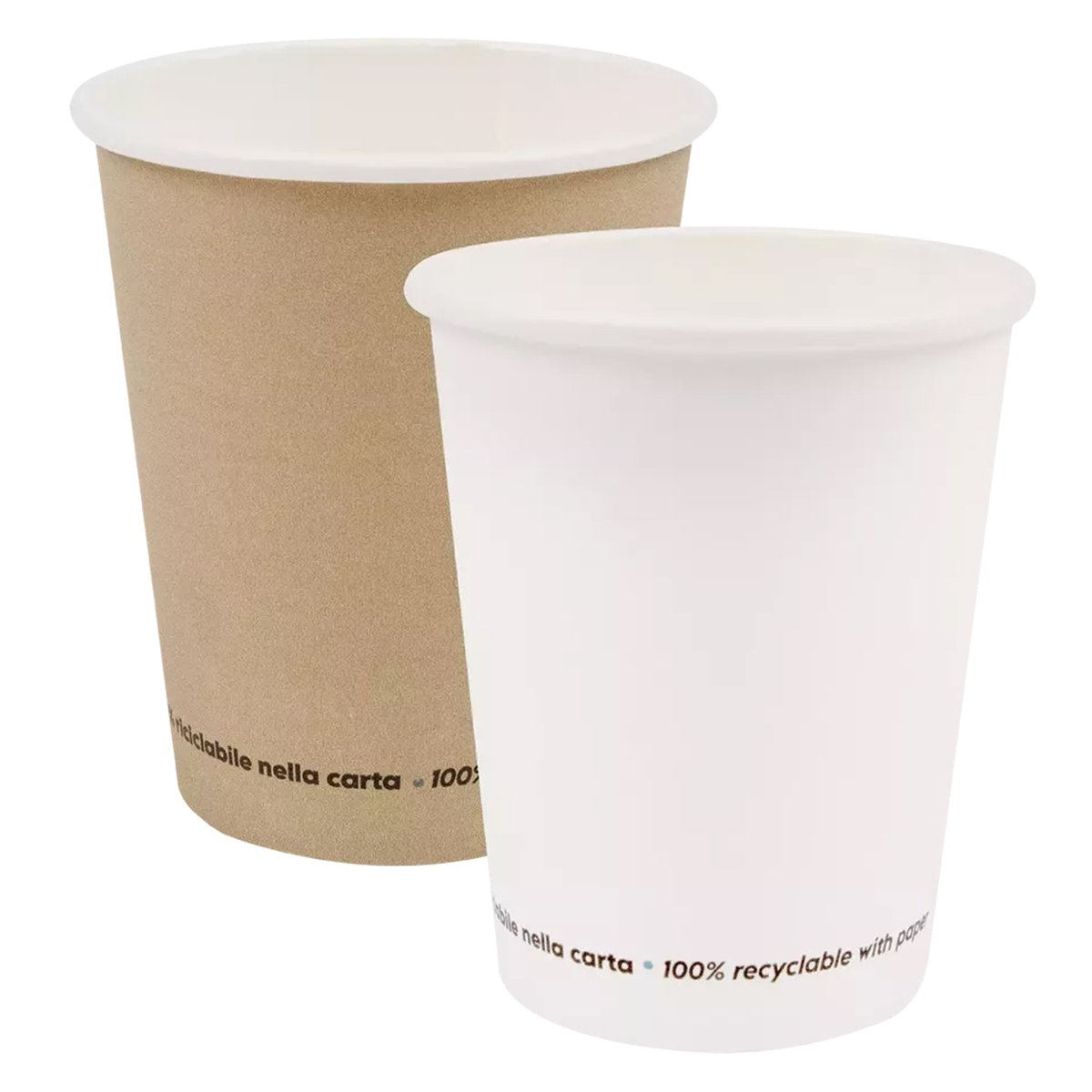 Conf 50 Bicchieri in carta 350ml avana Signor …