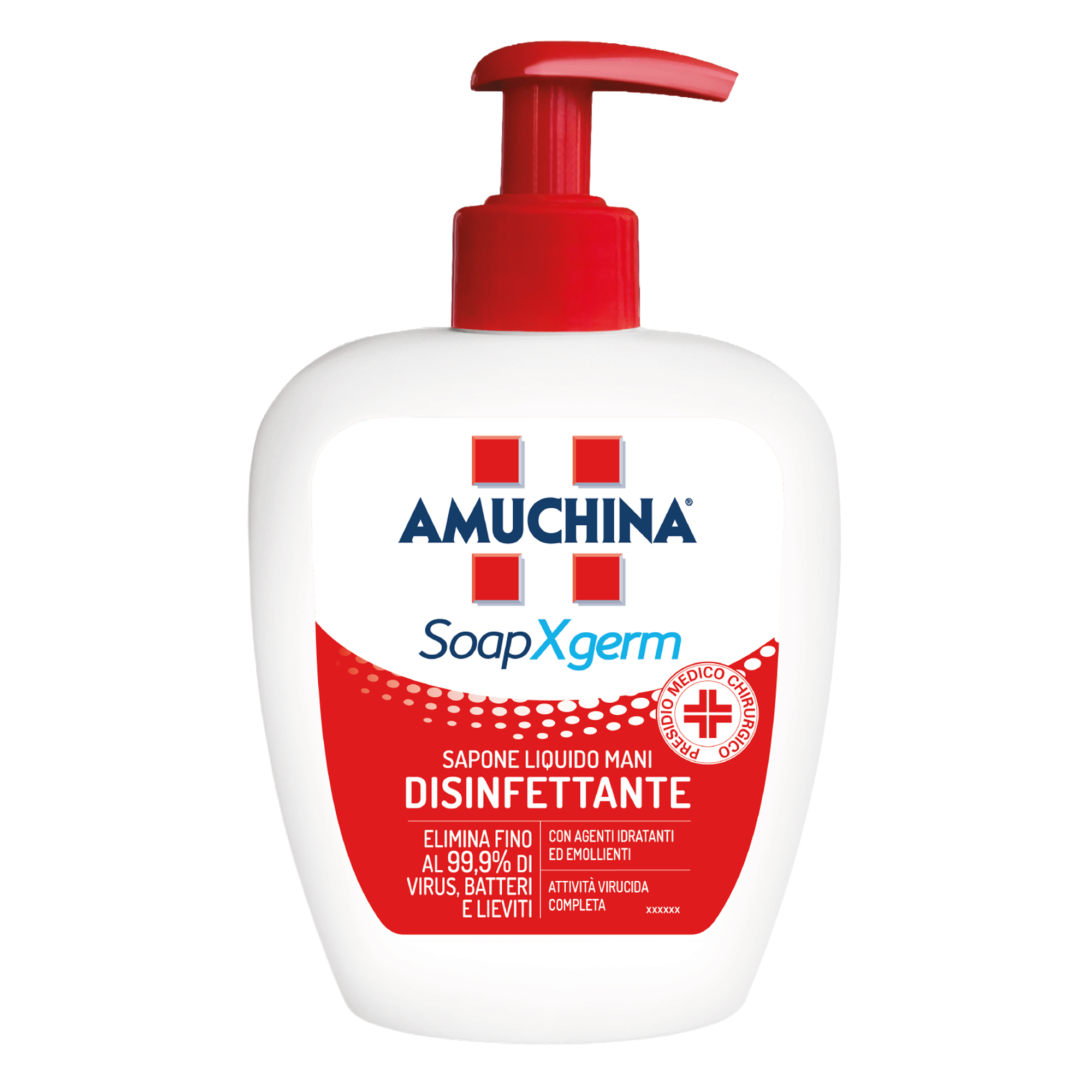 Sapone liquido disinfettante mani SoapXgerm - 250 ml …