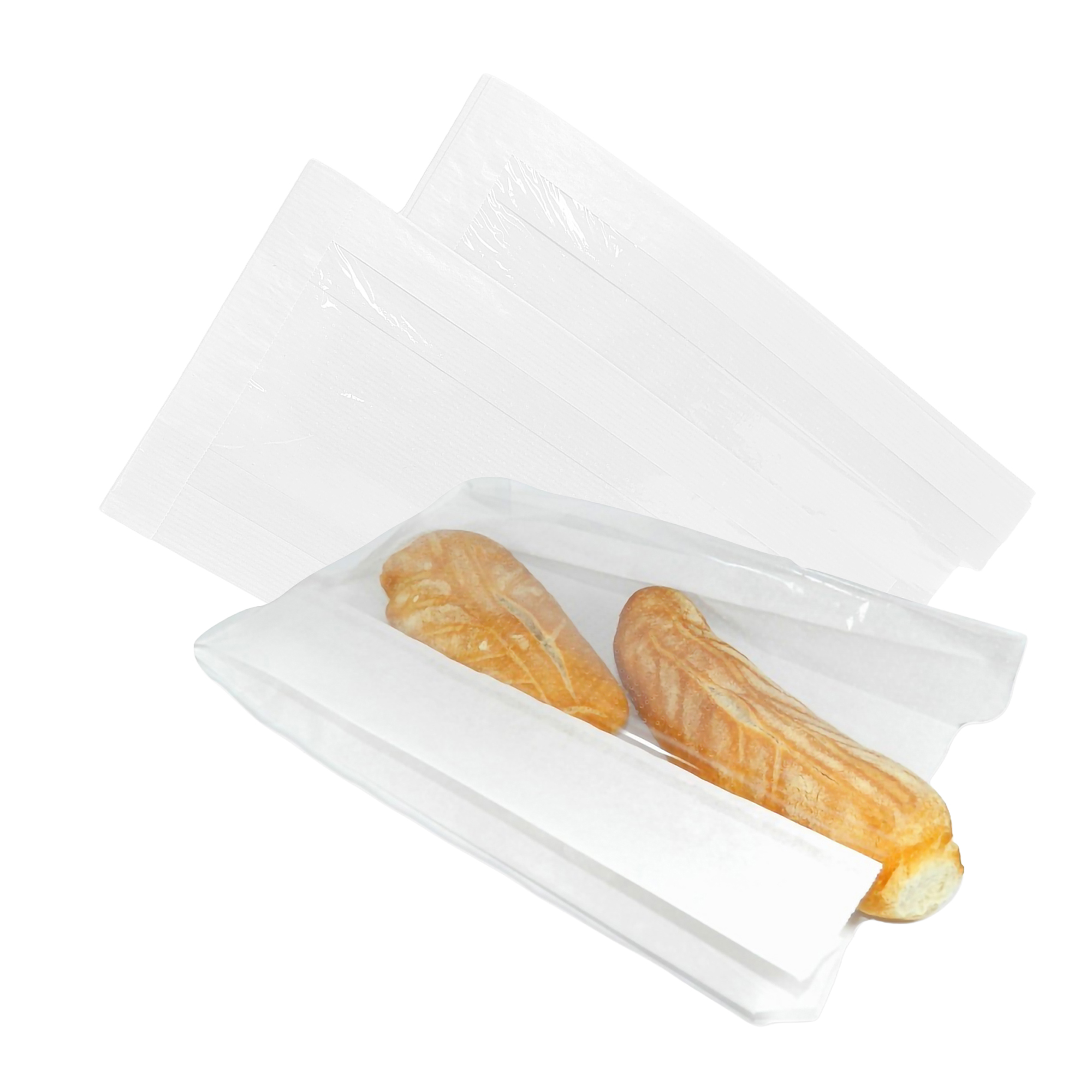 Conf 500 sacchetti per alimenti con finestra 20x34cm …