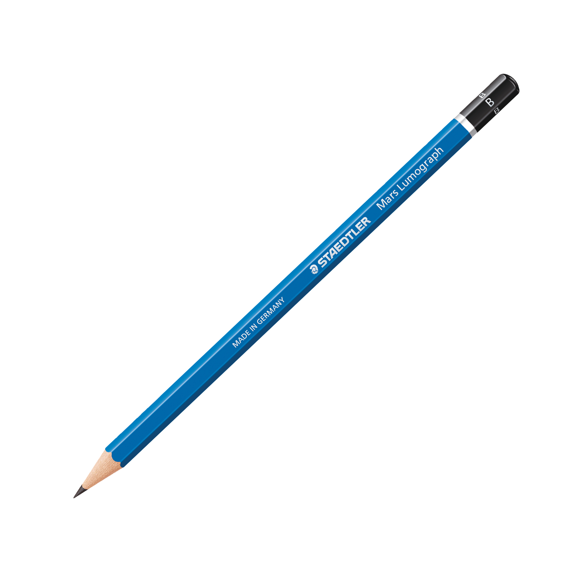 STAEDTLER Mars Lumograph - Matita - B - 2 mm (pacchetto di 12)