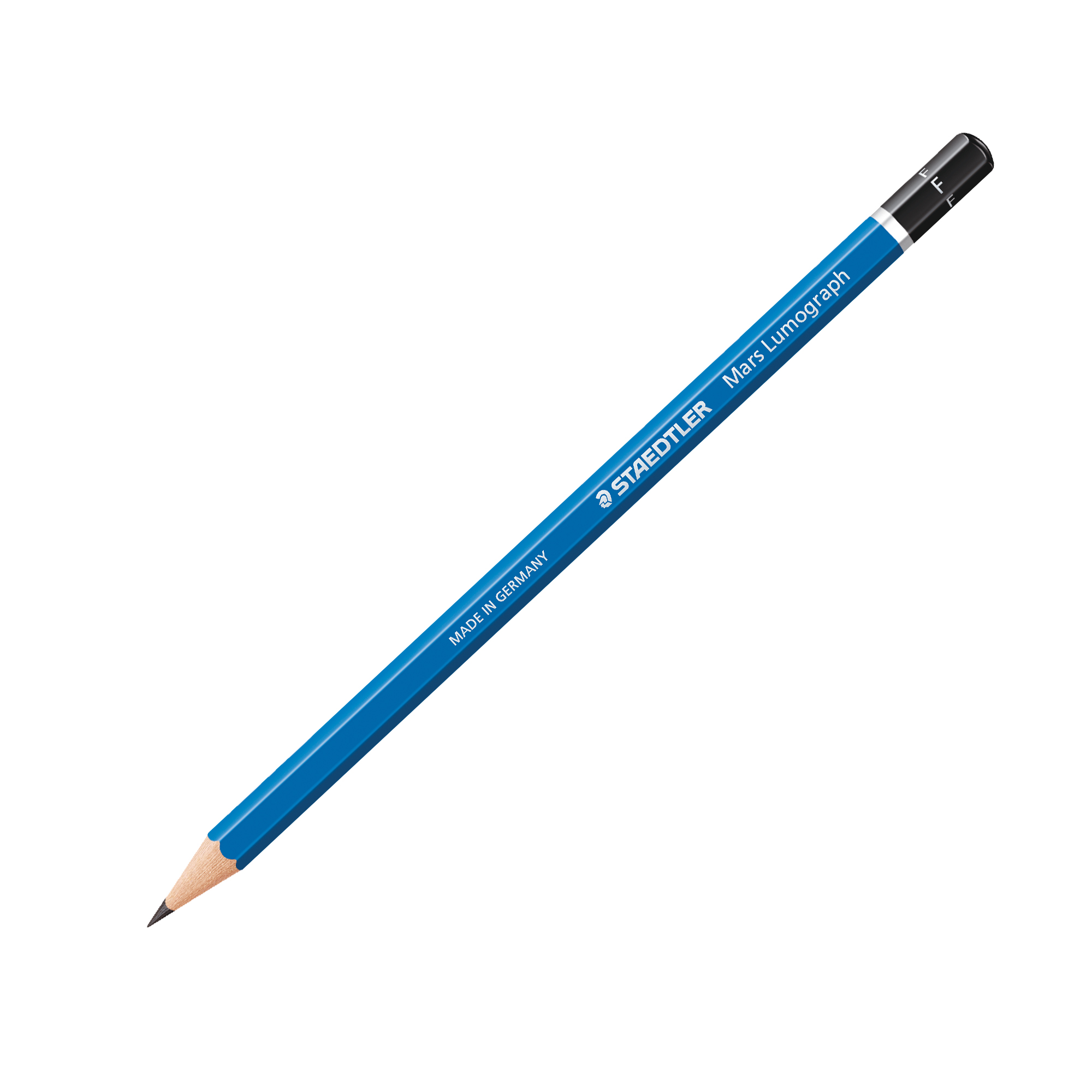 STAEDTLER Mars Lumograph - Matita - F - 2 mm (pacchetto di 12)