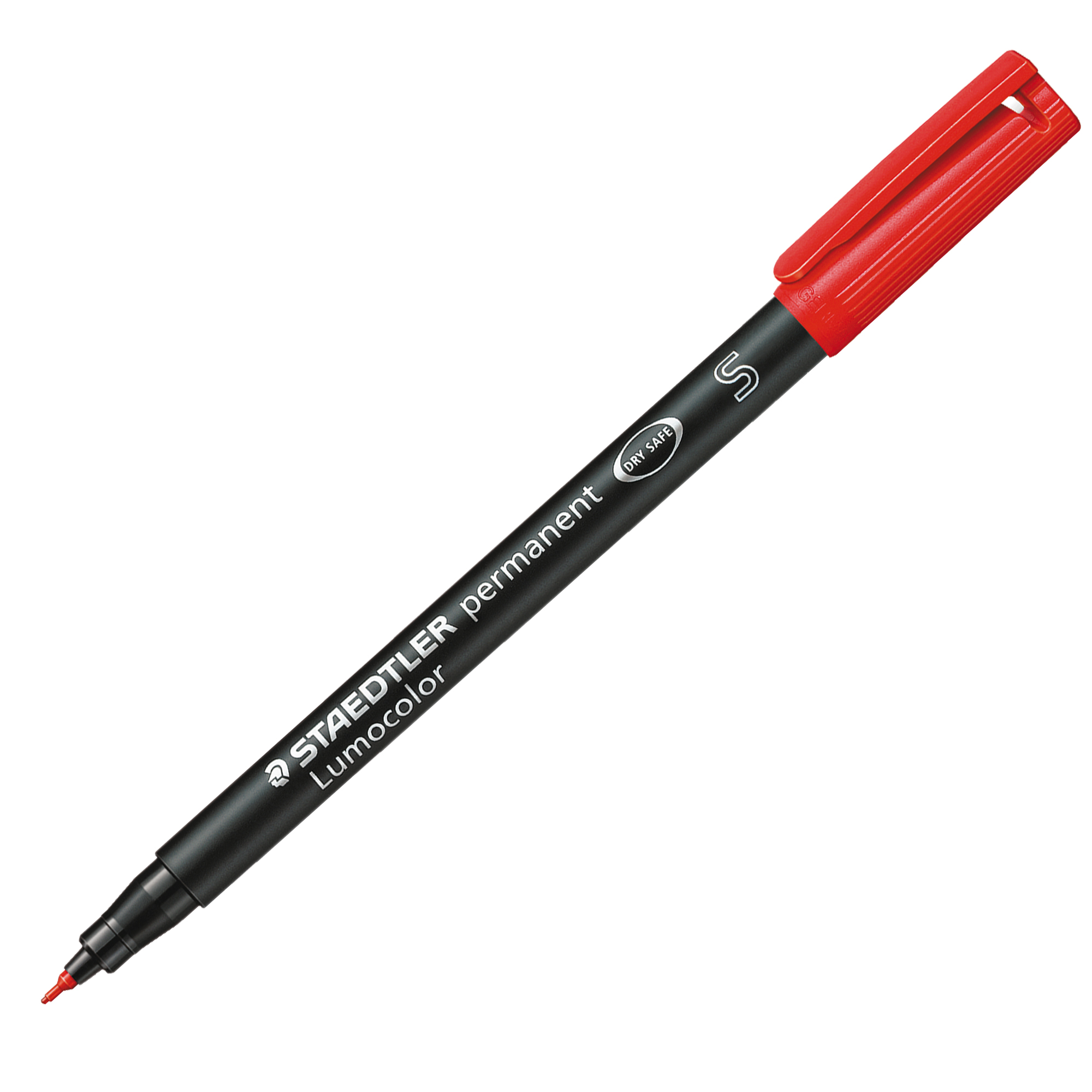 STAEDTLER Lumocolor - Marcatore - permanente - rosso - 0.4 mm - superfine