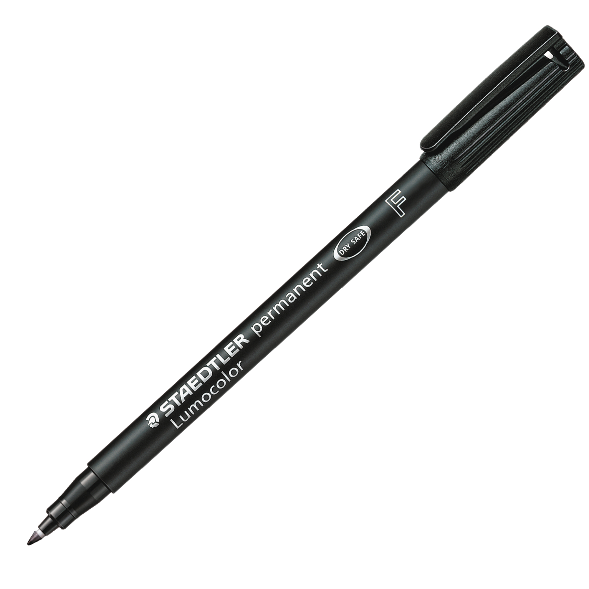 STAEDTLER Lumocolor 318 - Marcatore - permanente - nero - 0.6 mm - fine