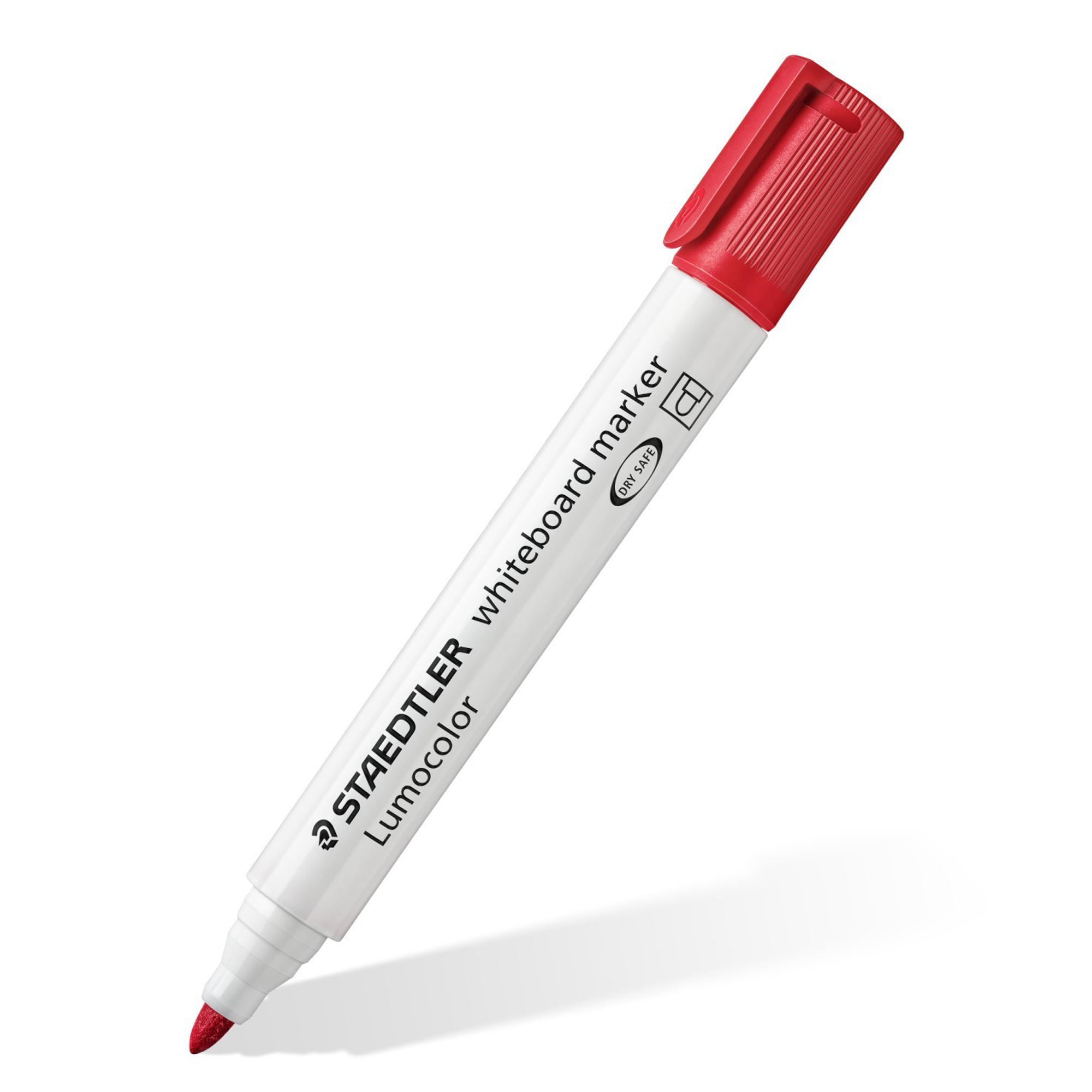 STAEDTLER Lumocolor - Marcatore - per vetro, lavagna bianca, porcellana - rosso - 2 mm
