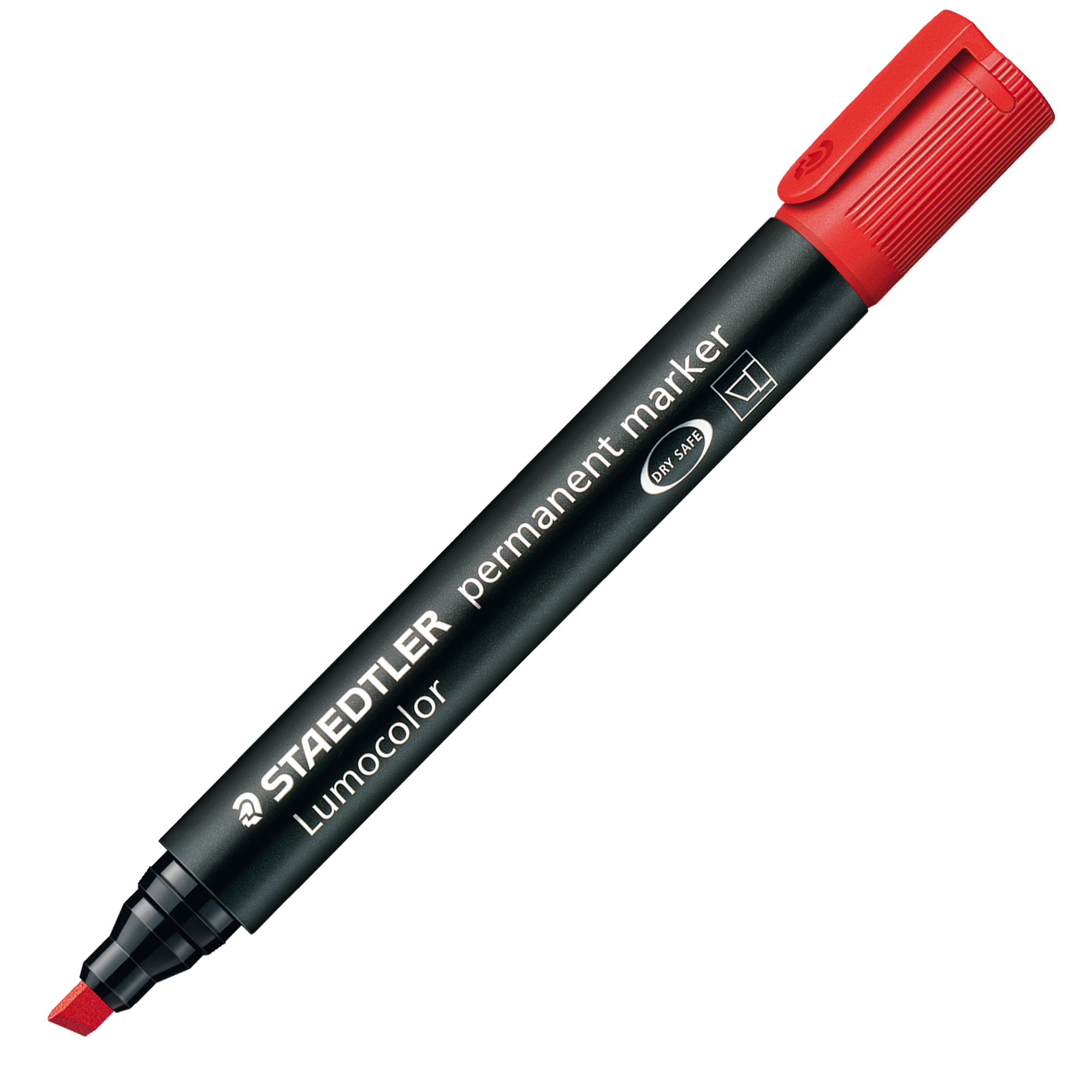 STAEDTLER Lumocolor 350 - Marcatore - permanente - rosso - 2-5 mm