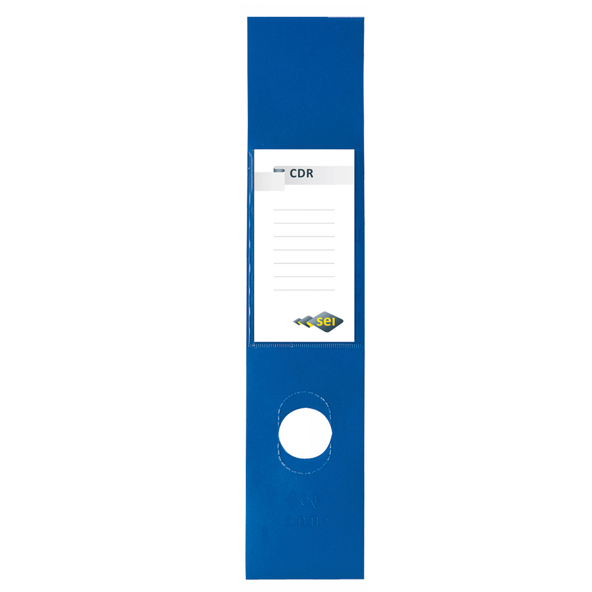 SEI CDR - Etichette con meccanismo a leva - blu (pacchetto di 10)