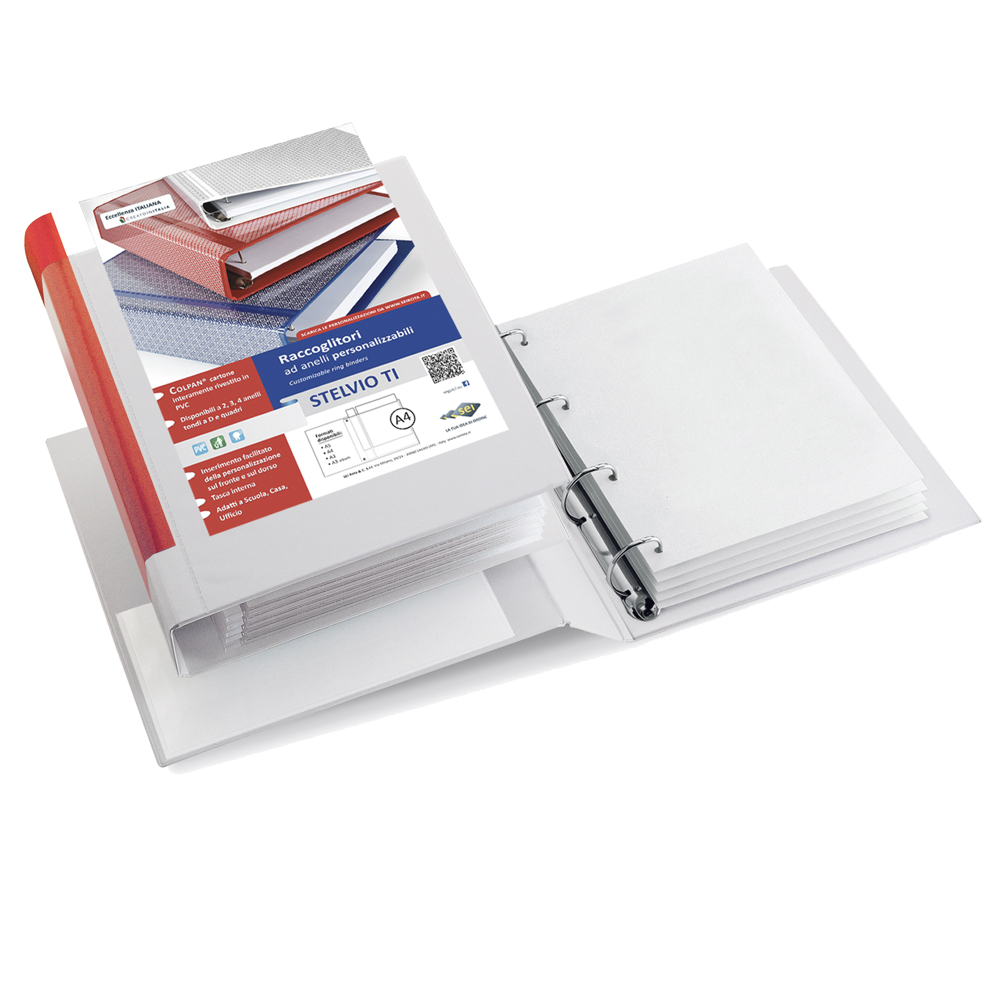 Raccoglitore personalizzabile Stelvio TI - 22 x 30 …