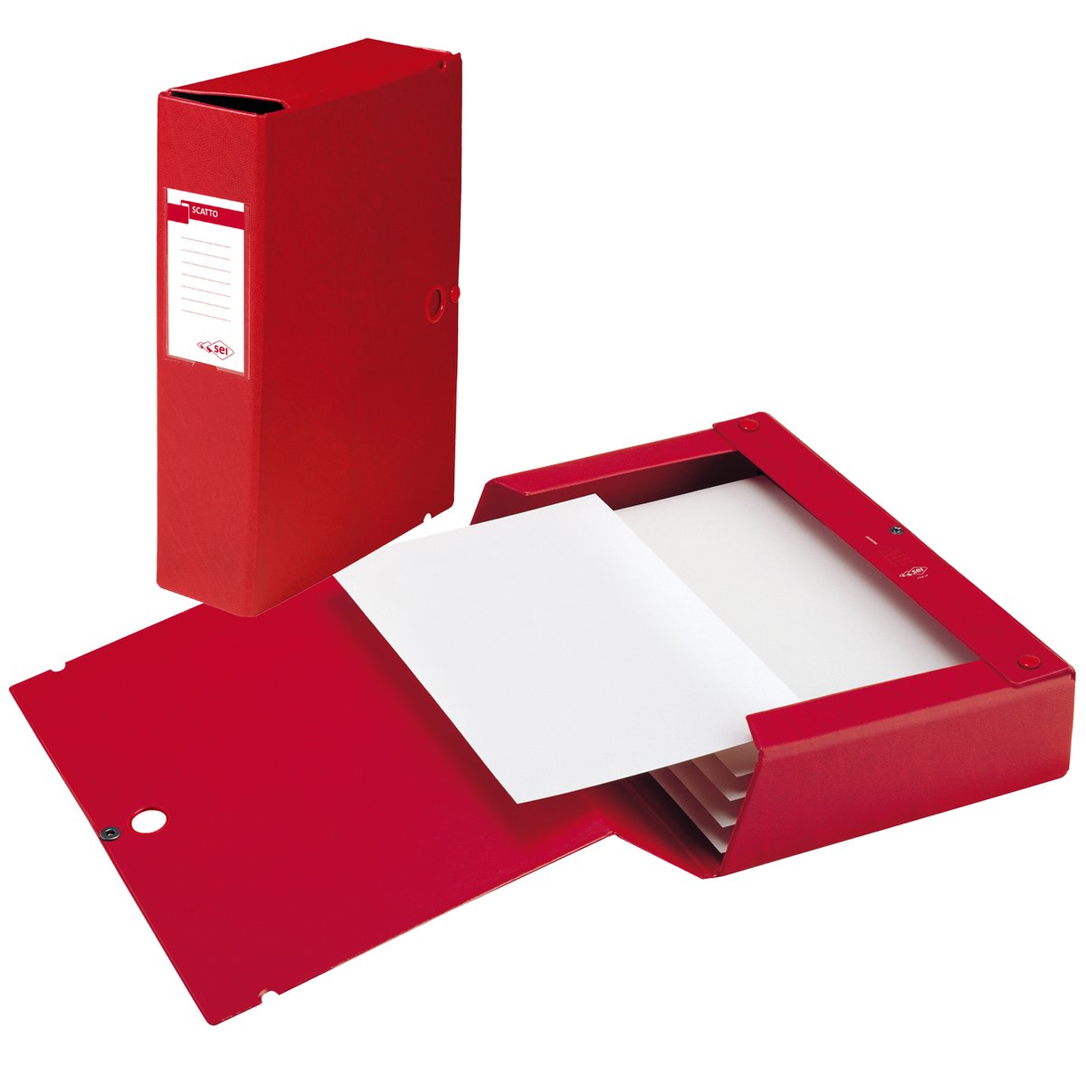 Scatola archivio Scatto - dorso 4 cm - …