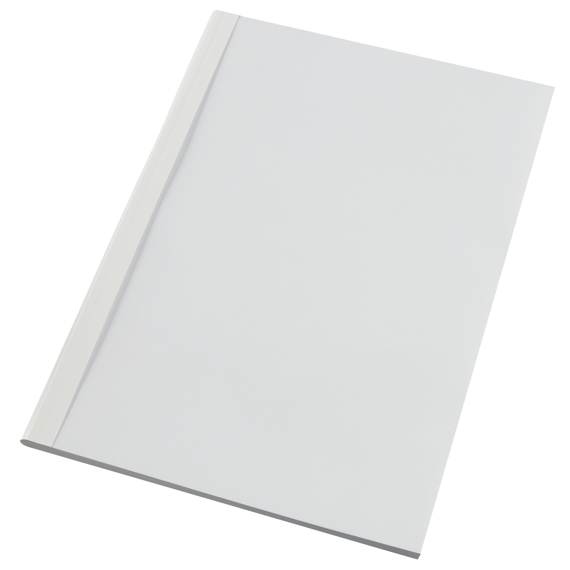 GBC Optimal - 6 mm - A4 (210 x 297 mm) - 50 fogli - 150 micron - bianco - 215 g/m² - 100 pezzi copertina per rilegatura termica