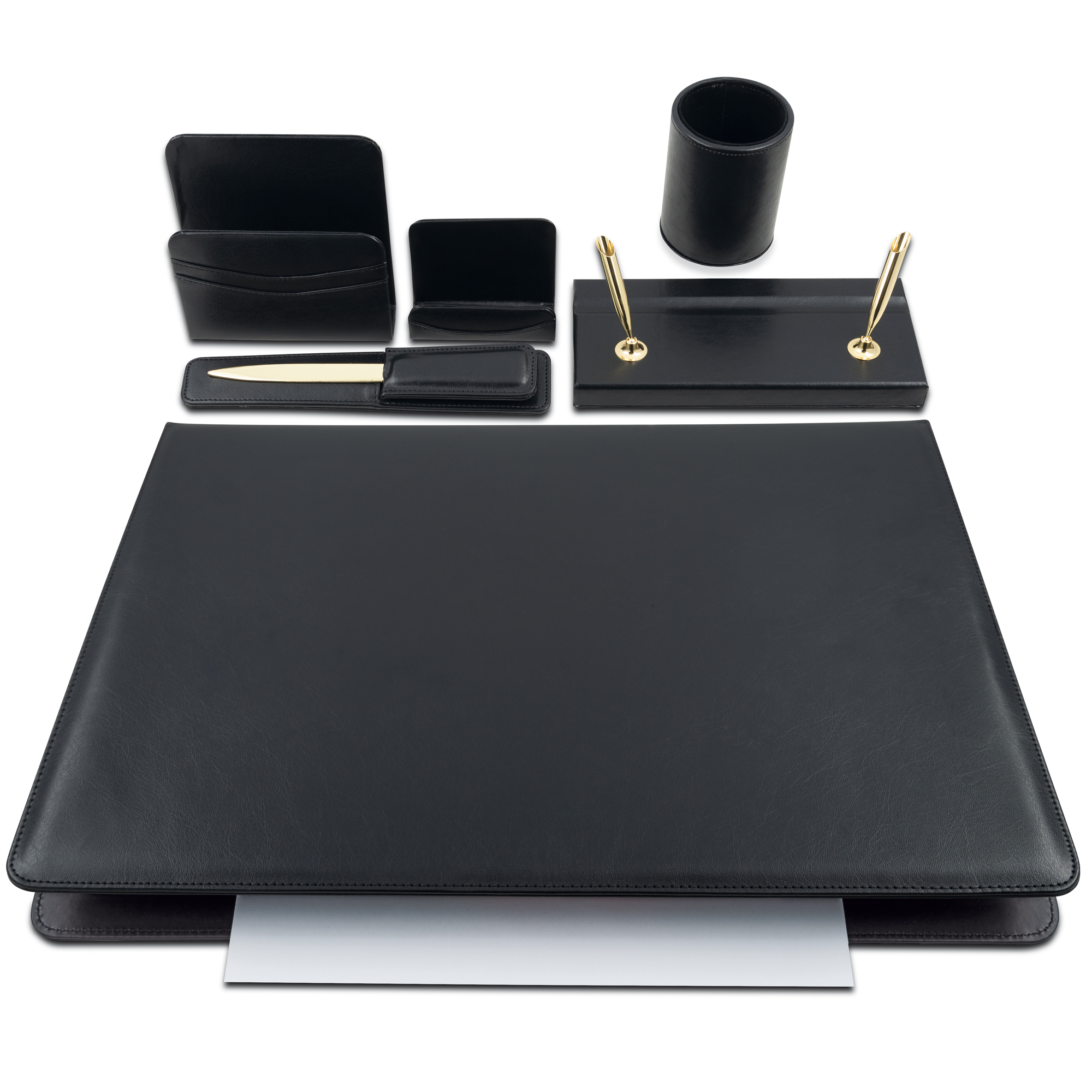 Servizio scrittoio Classic - similpelle - 6 componenti …
