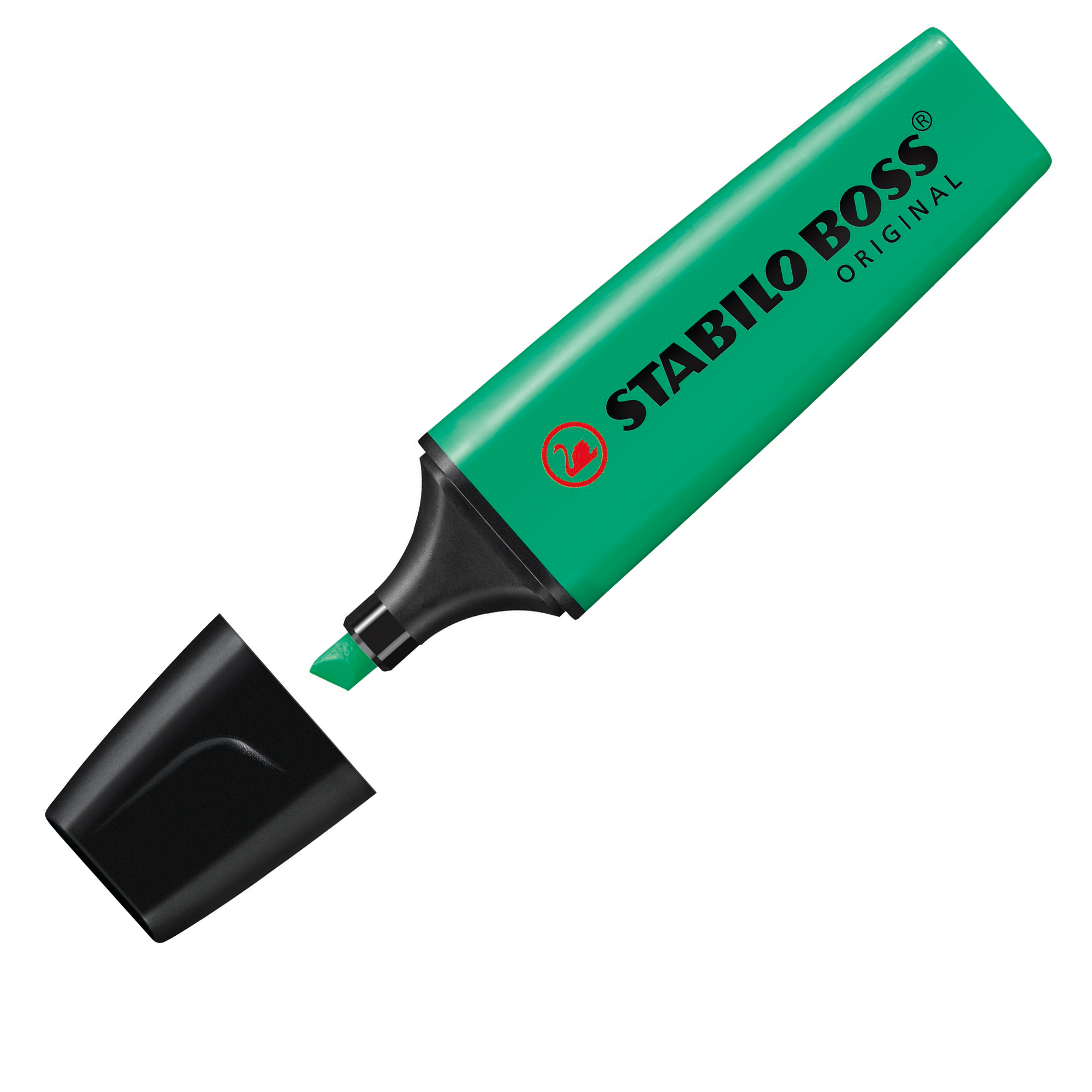 STABILO BOSS ORIGINAL - Evidenziatore - turchese fluorescente - inchiostro base acqua - 2-5 mm