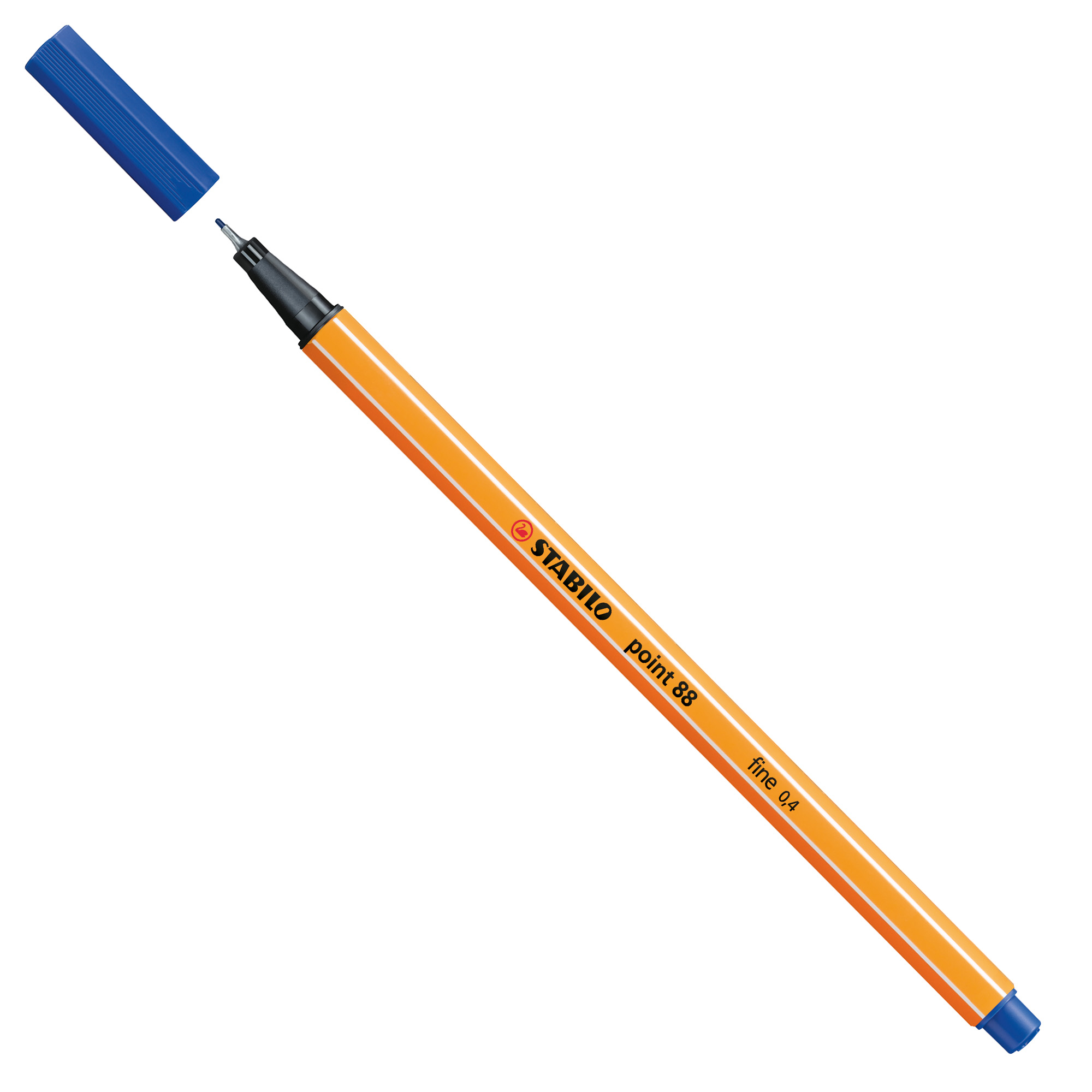 STABILO point 88 - Penna a punta sottile - blu - 0.4 mm - fine