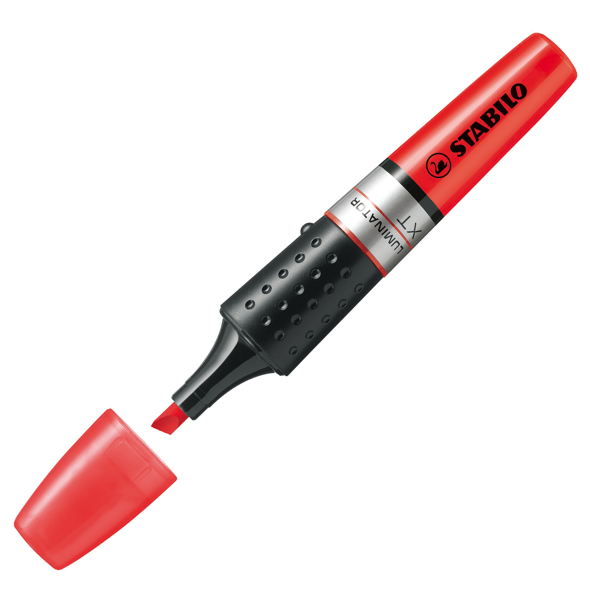 STABILO LUMINATOR - Evidenziatore - rosso fluorescente - inchiostro base acqua - 2-5 mm