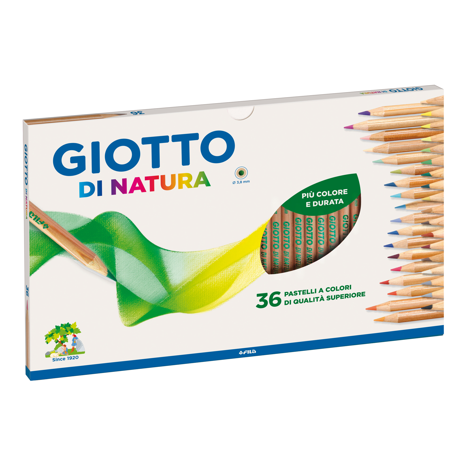 Pastelli colorati di Natura - diametro mina 3,8 …